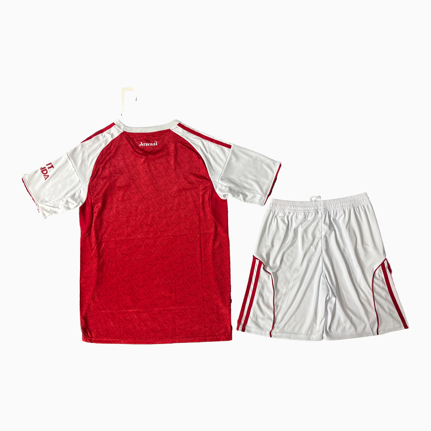 AlphaJersey-Arsenal 25-26 Home Men's Adult Jersey Set - Fans Version