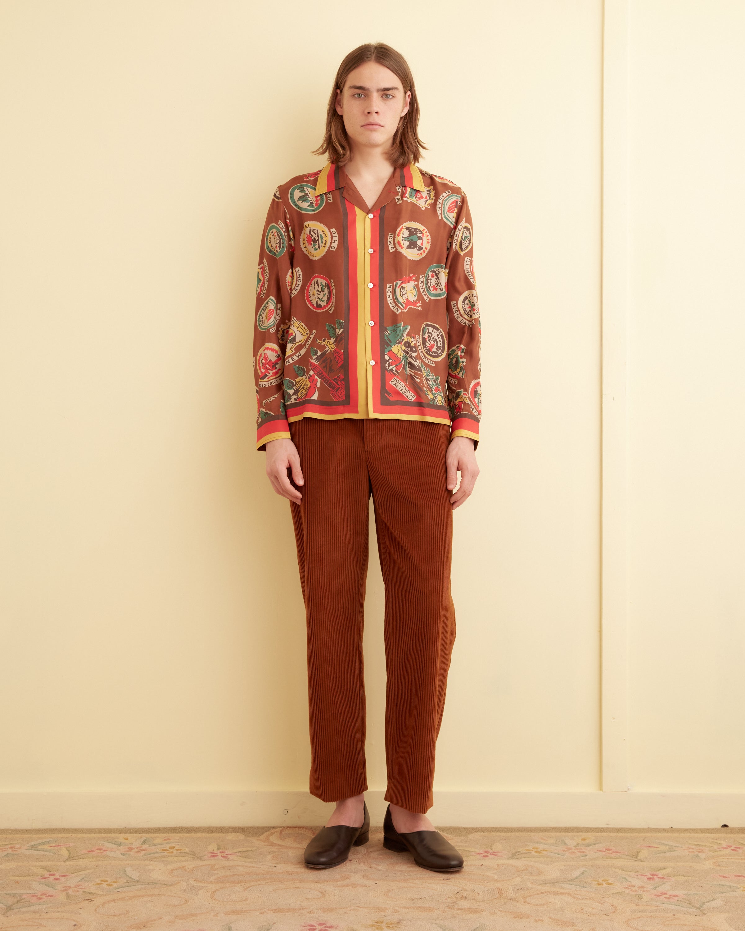 Tobacco Corduroy Trousers | Modern Menswear by yycbvcnbmmnbm