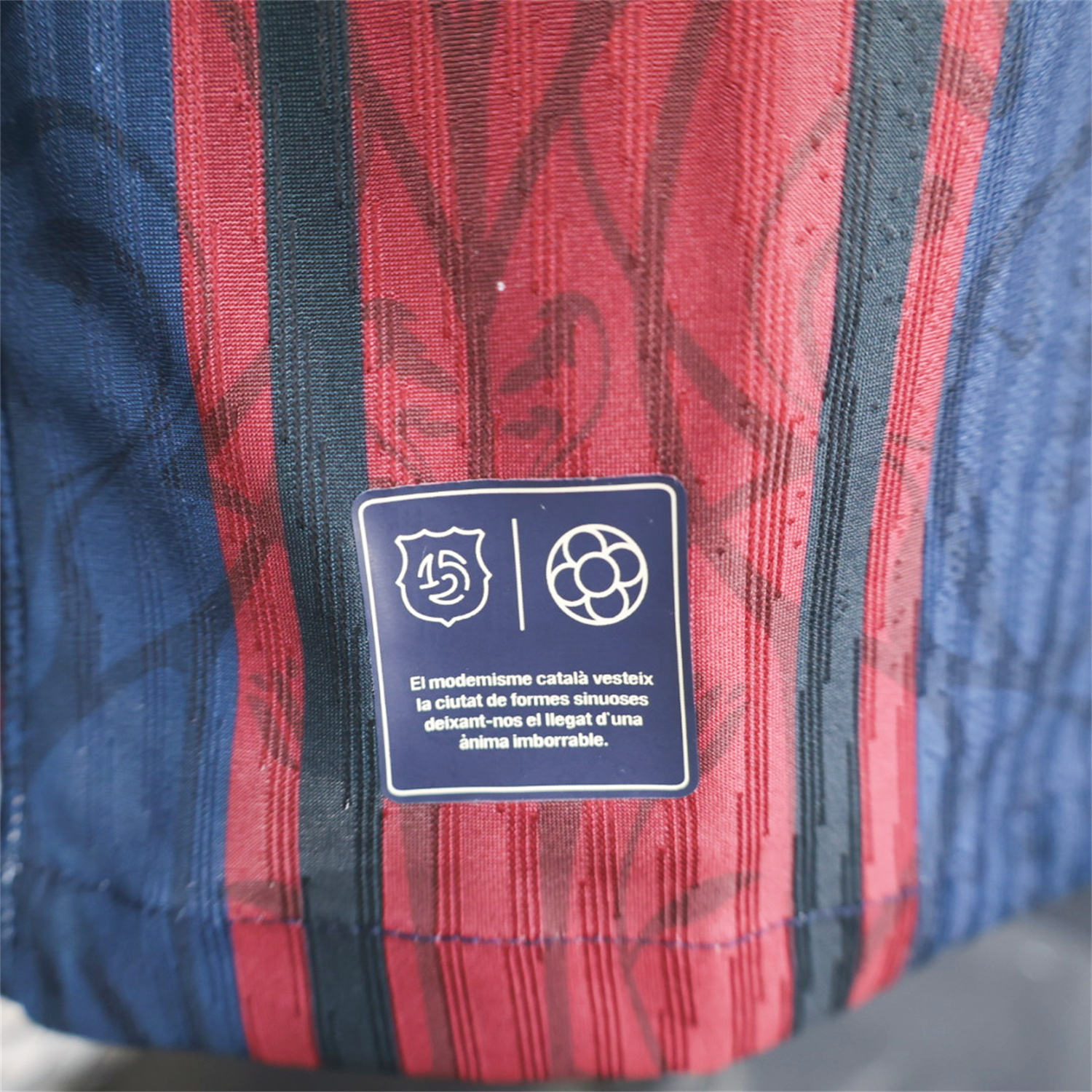 AlphaJersey-Barcelona 25-26 125th Anniversary Throwback Long Sleeves Jersey - Player Version