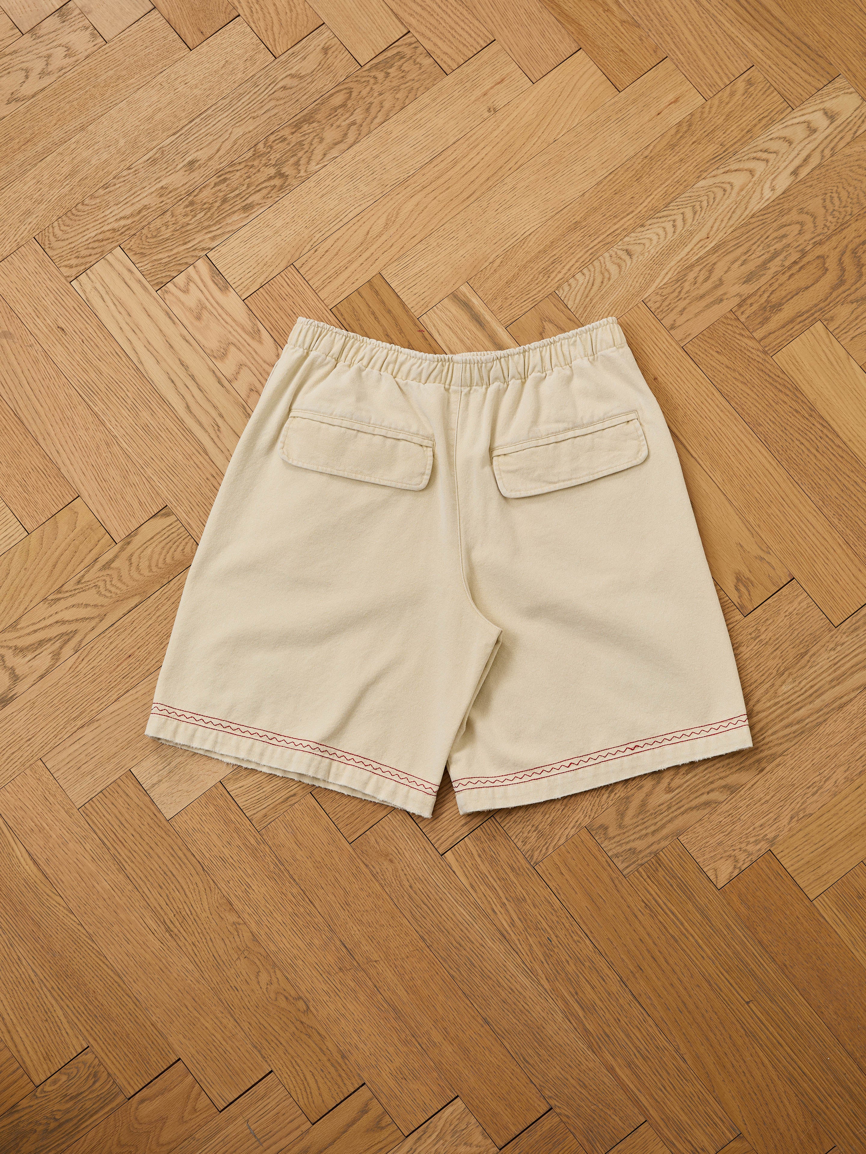 Embroidered Horse Shorts | Modern Menswear by yycbvcnbmmnbm