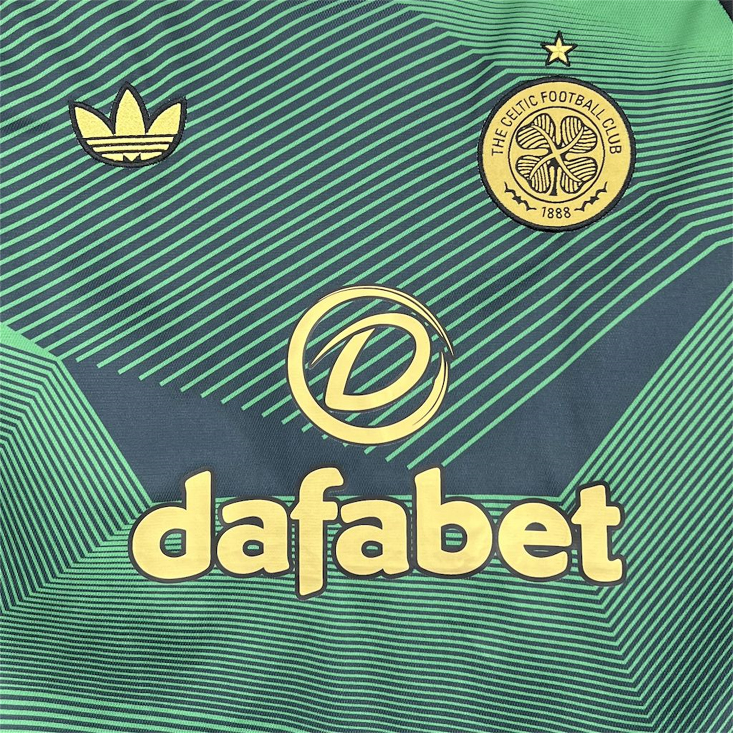 AlphaJersey-Celtic 25-26 Green Lines Special Edition Jersey - Fans Version