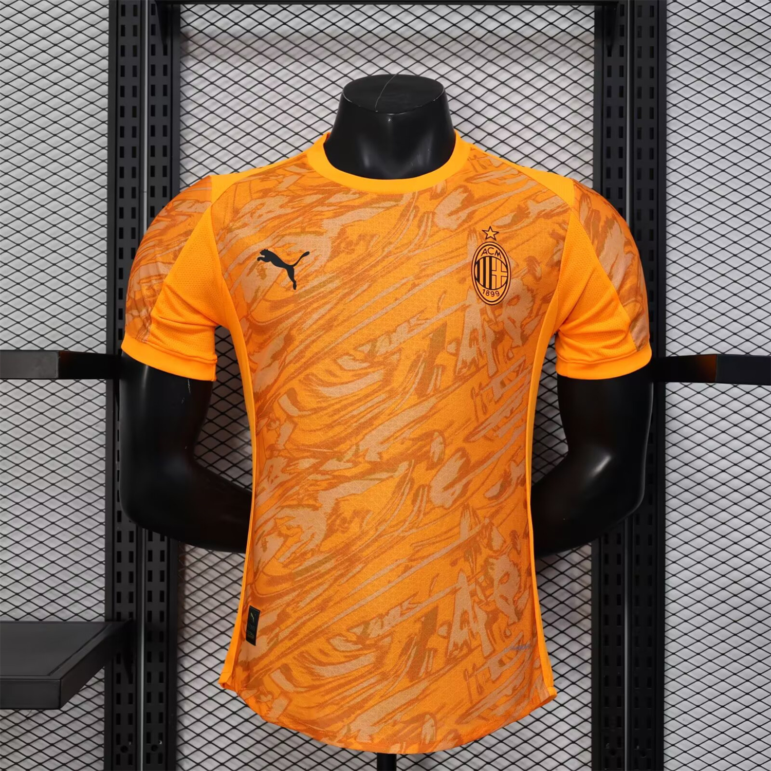 AlphaJersey-AC Milan 25-26 Orange Special Edition Jersey - Player Version