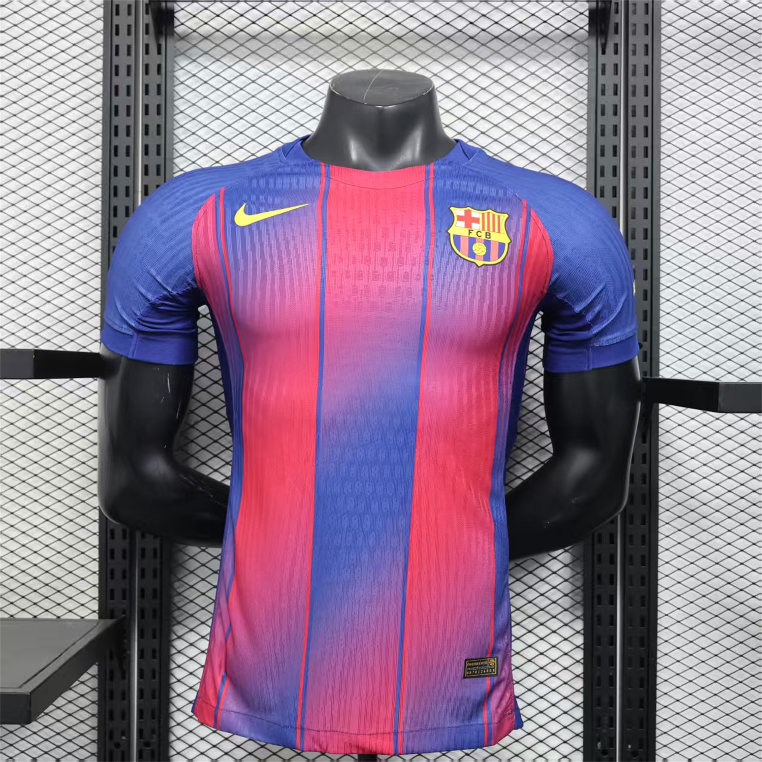 AlphaJersey-Barcelona 25-26 Home Unsponsored Jersey - Player Version
