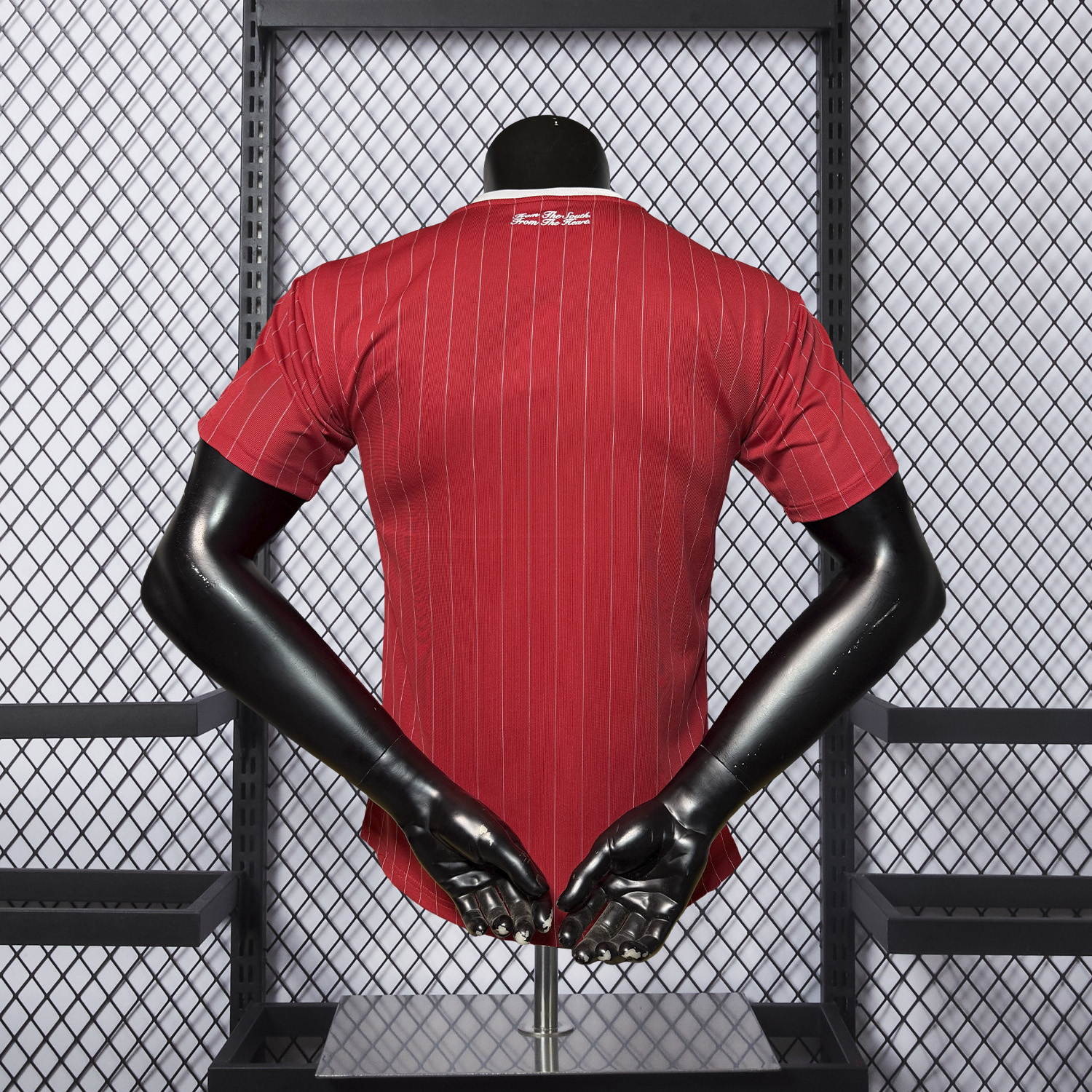 AlphaJersey-Bayern Munich 25-26 Trefoil Red And White Travel Jersey - Player Version