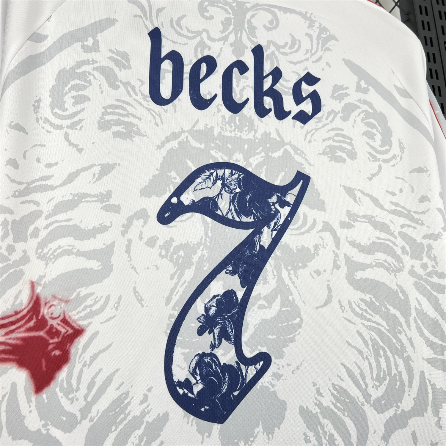 AlphaJersey-England 2026 Becks 7 Special Jersey - Fans Version