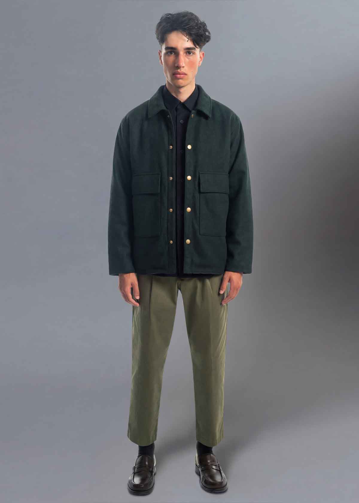 Sans Filter Black/Green Jacket | Modern Menswear by yycbvcnbmmnbm