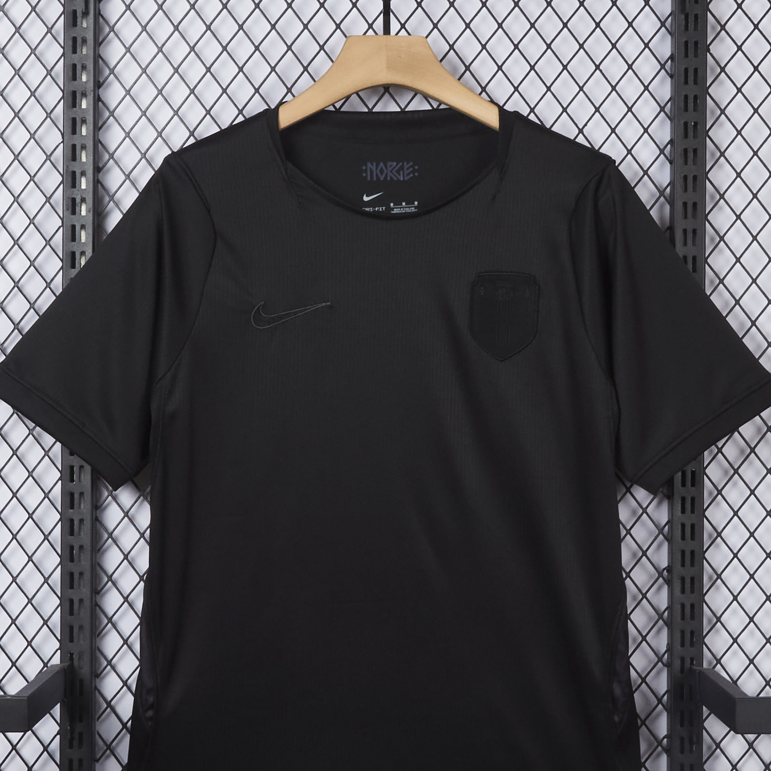 AlphaJersey-Norway 2026 Away Black Jersey - Fans Version