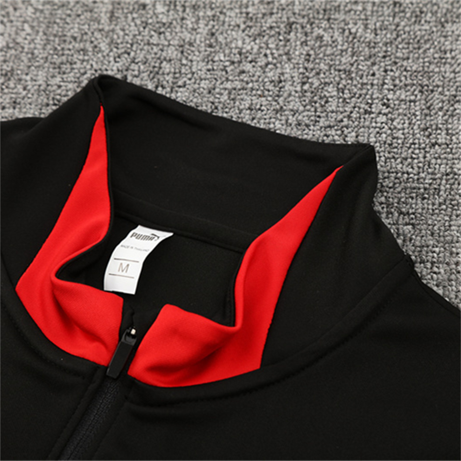 AlphaJersey-Portugal 25-26 Long Sleeve Training Set - Black Top & Black Pants