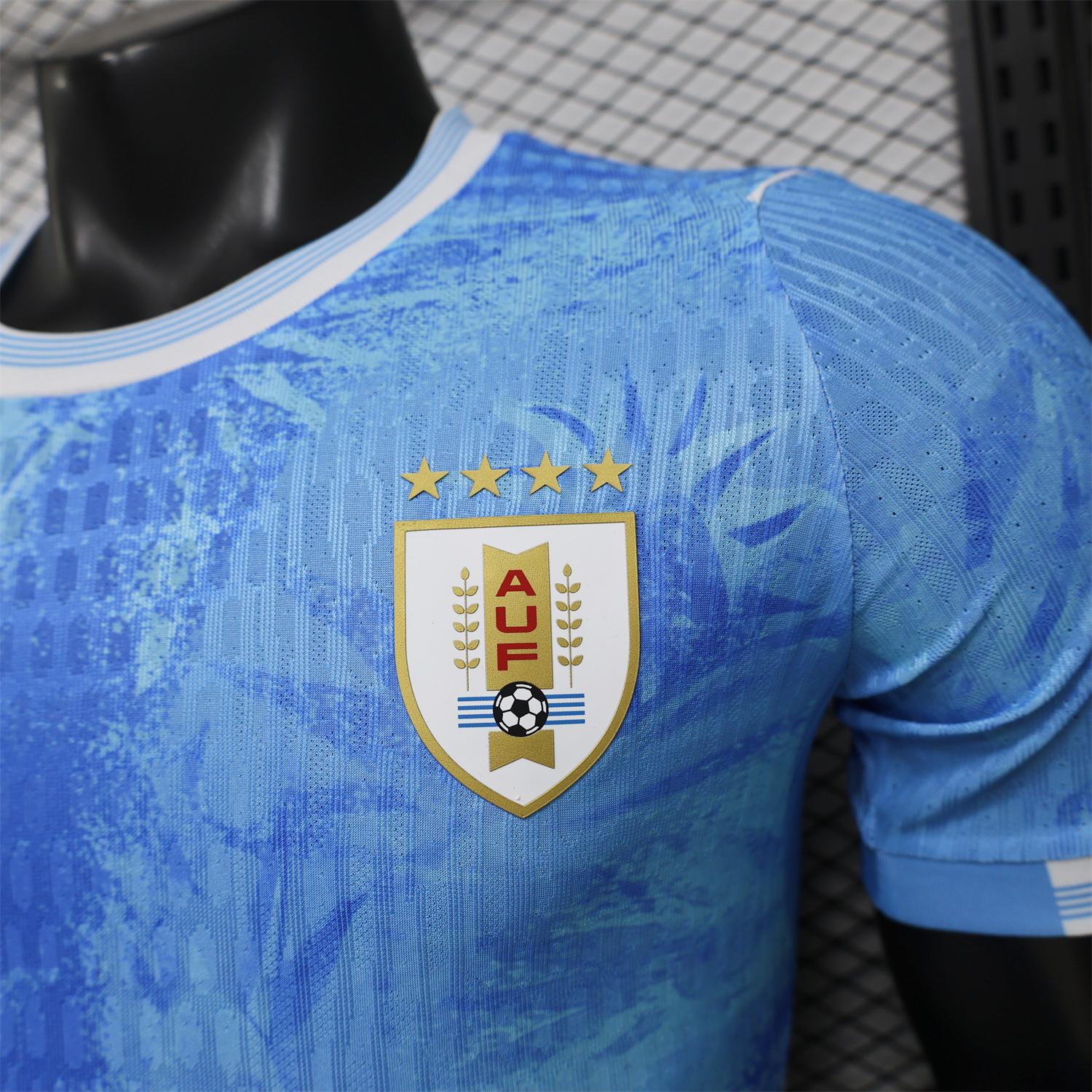 AlphaJersey-Uruguay 2026 Ice Blue Special Jersey - Player Version