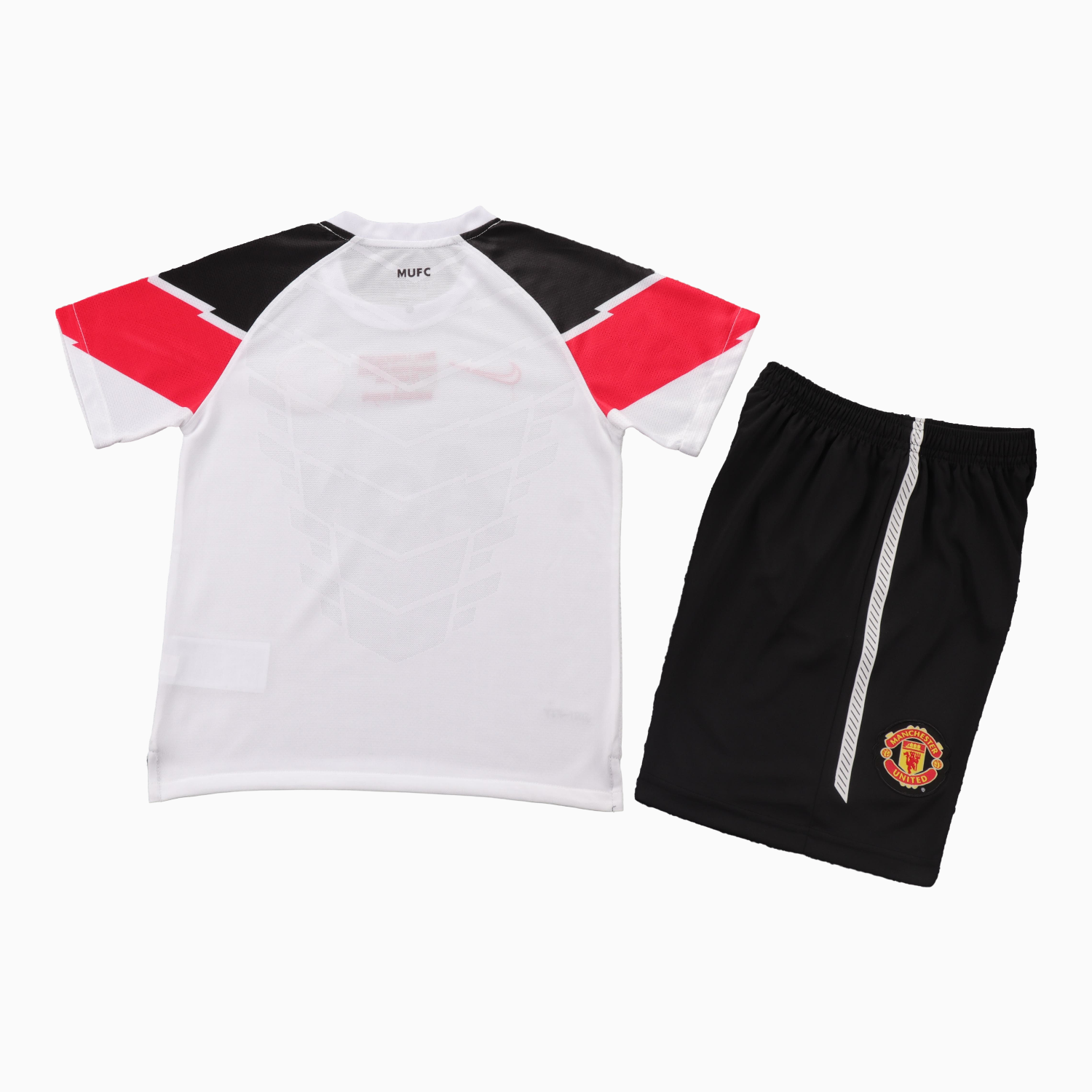 AlphaJersey-Retro Manchester United 2010-11 Away Kids Kit - Champions League Version