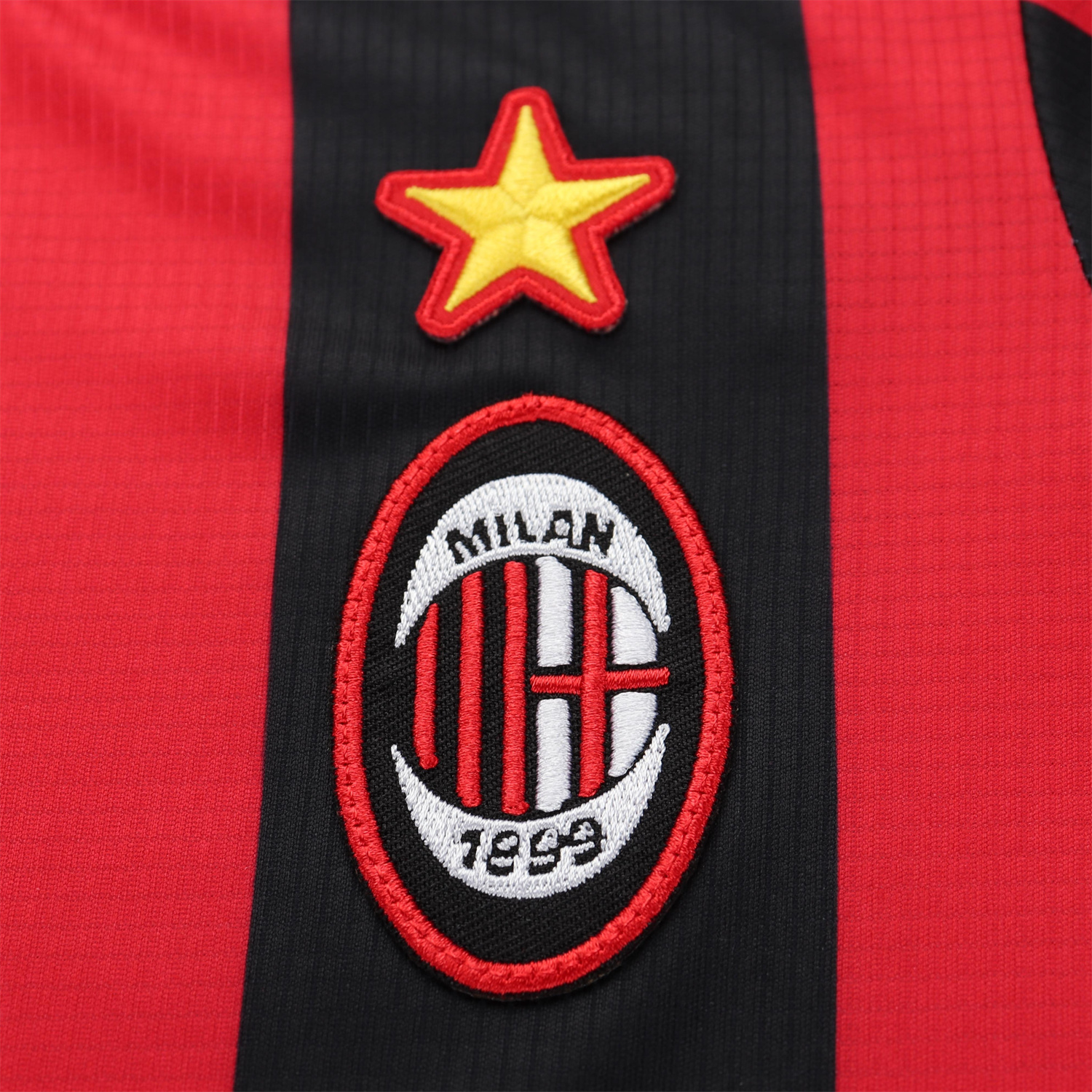 AlphaJersey-Retro AC Milan 1997-98 Home Kids Kit