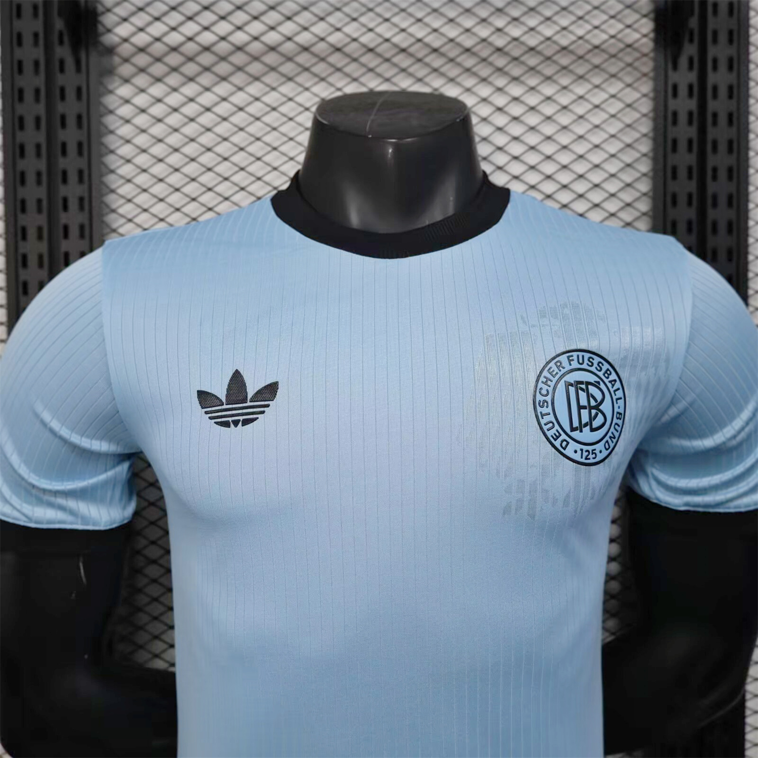 AlphaJersey-Germany 2025 125-Year Anniversary GK Blue Jersey - Player Version