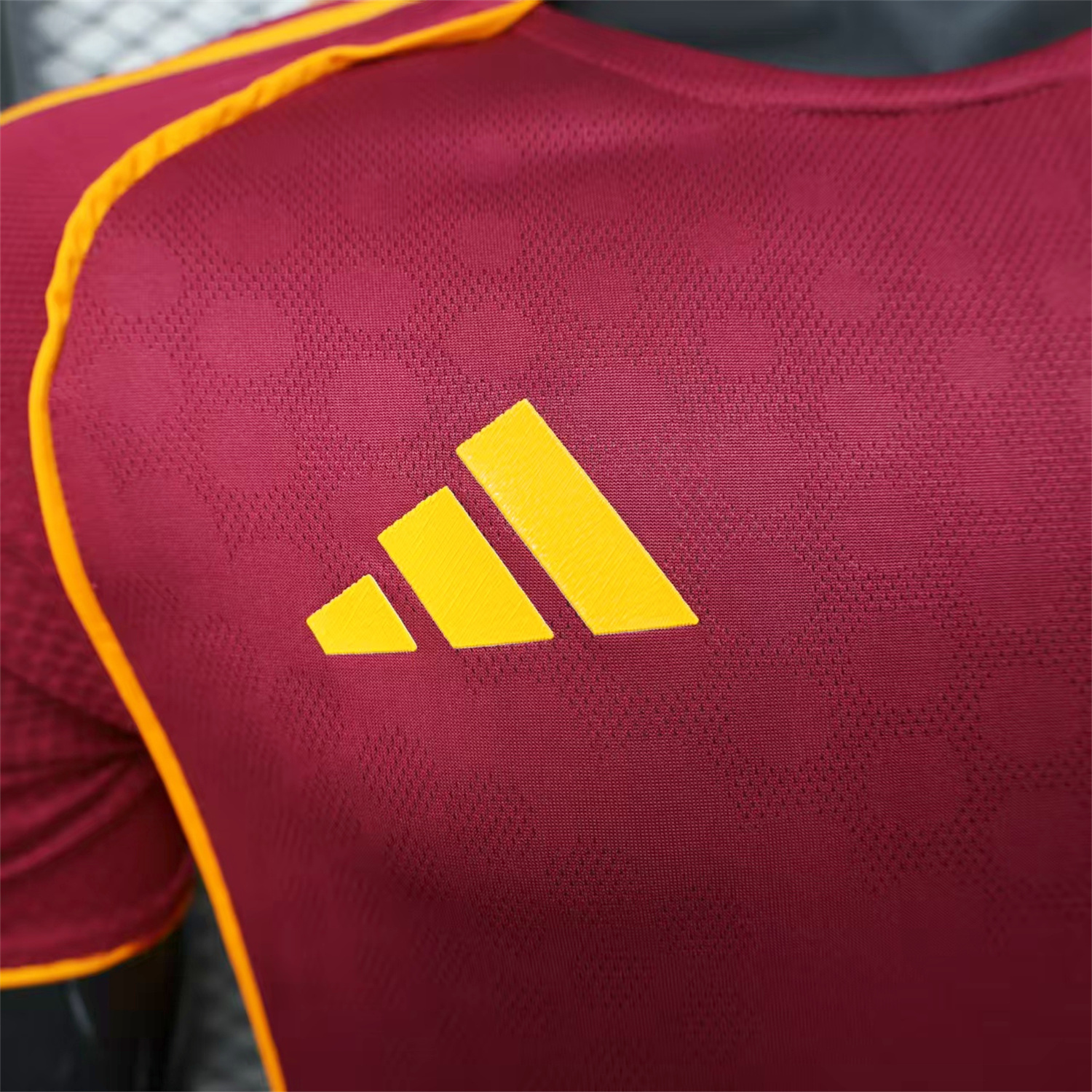 AlphaJersey-AS Roma 25-26 Home Unsponsored Jersey - Player Version