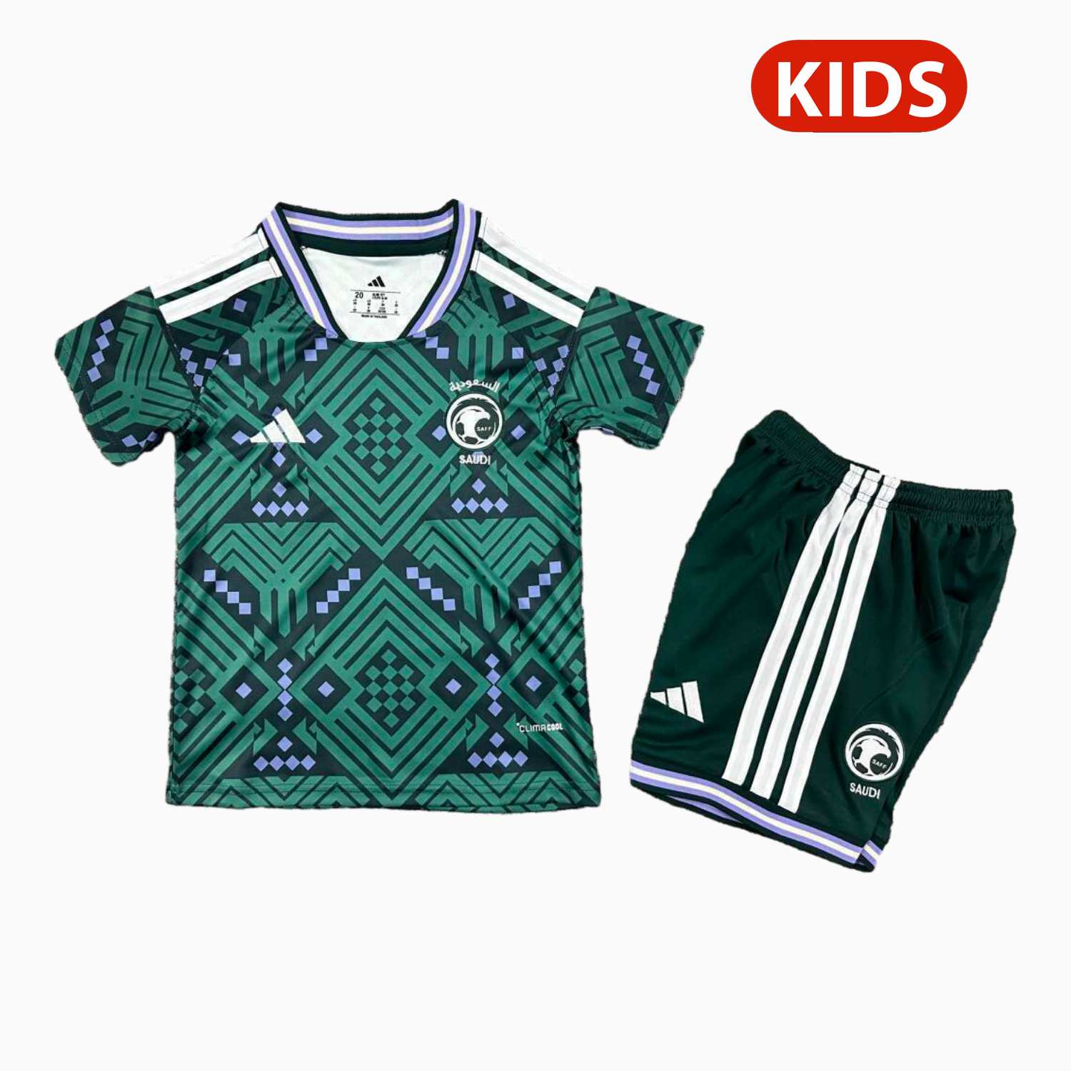 AlphaJersey-Saudi Arabia 2026 Home Kids Kit