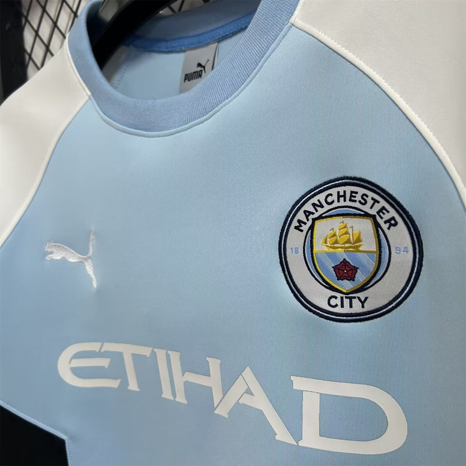 AlphaJersey-Manchester City 25-26 Home Unisex Pullover Hoodie