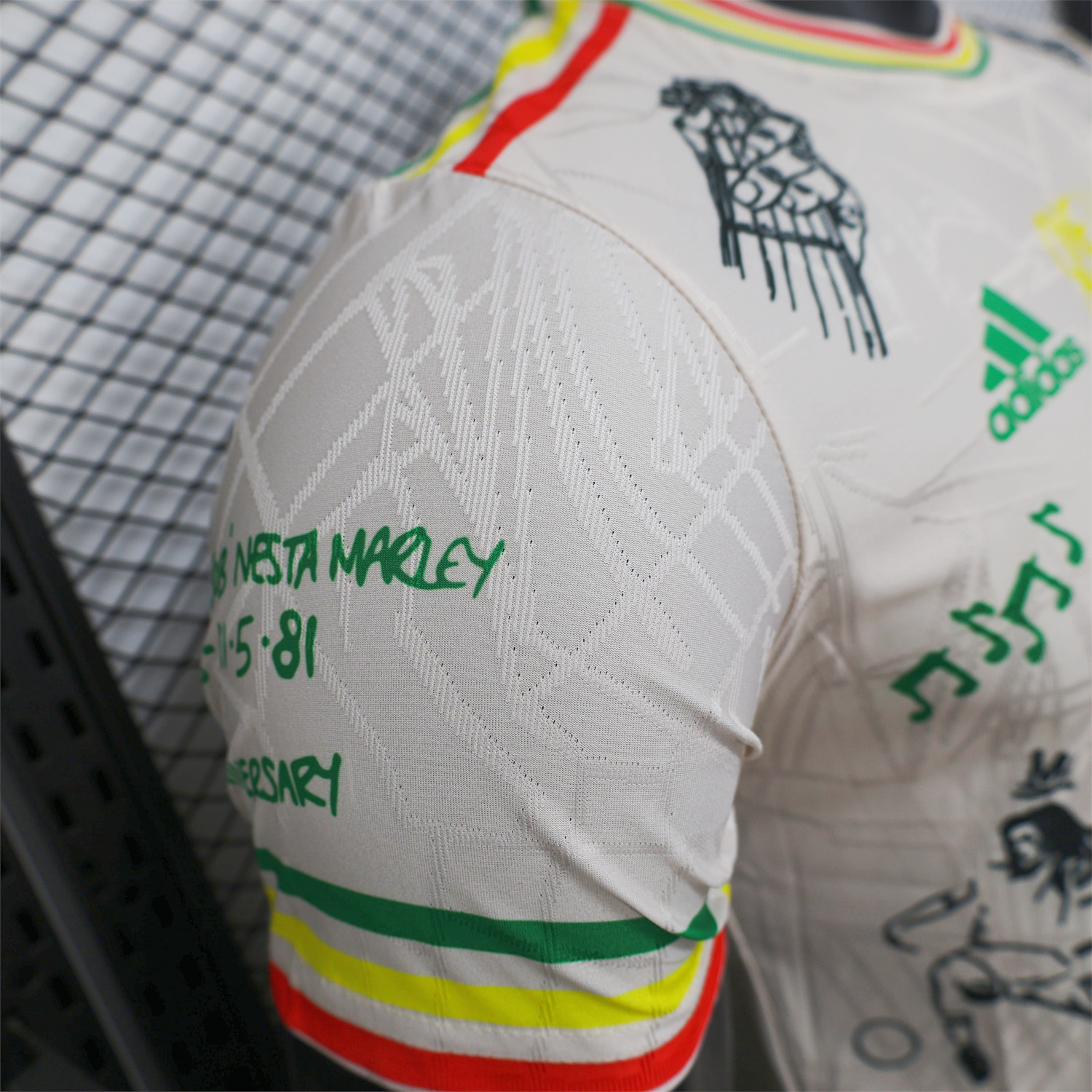 AlphaJersey-Ajax x B-O-B Marly 25-26 Mud Yellow Special Edition Jersey - Player Version