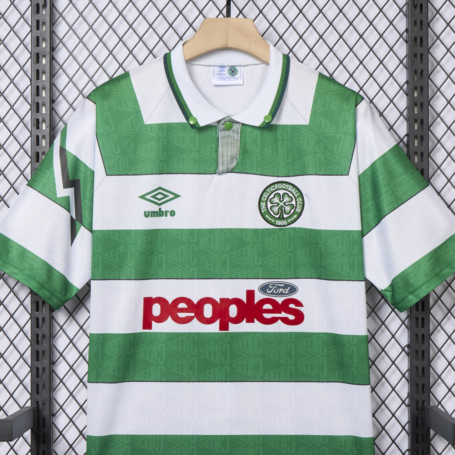 AlphaJersey-Retro Celtic 1991-92 Home Jersey