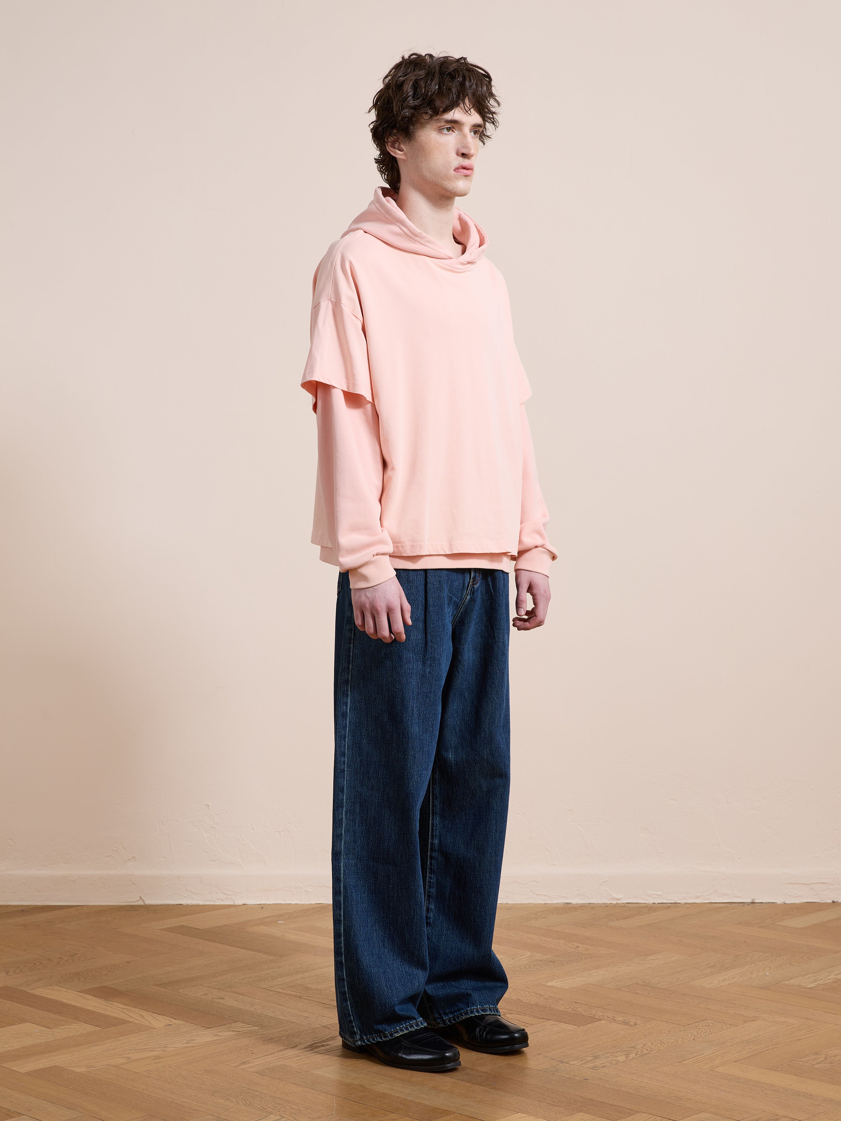 Double Layer Hoodie | Modern Menswear by yycbvcnbmmnbm