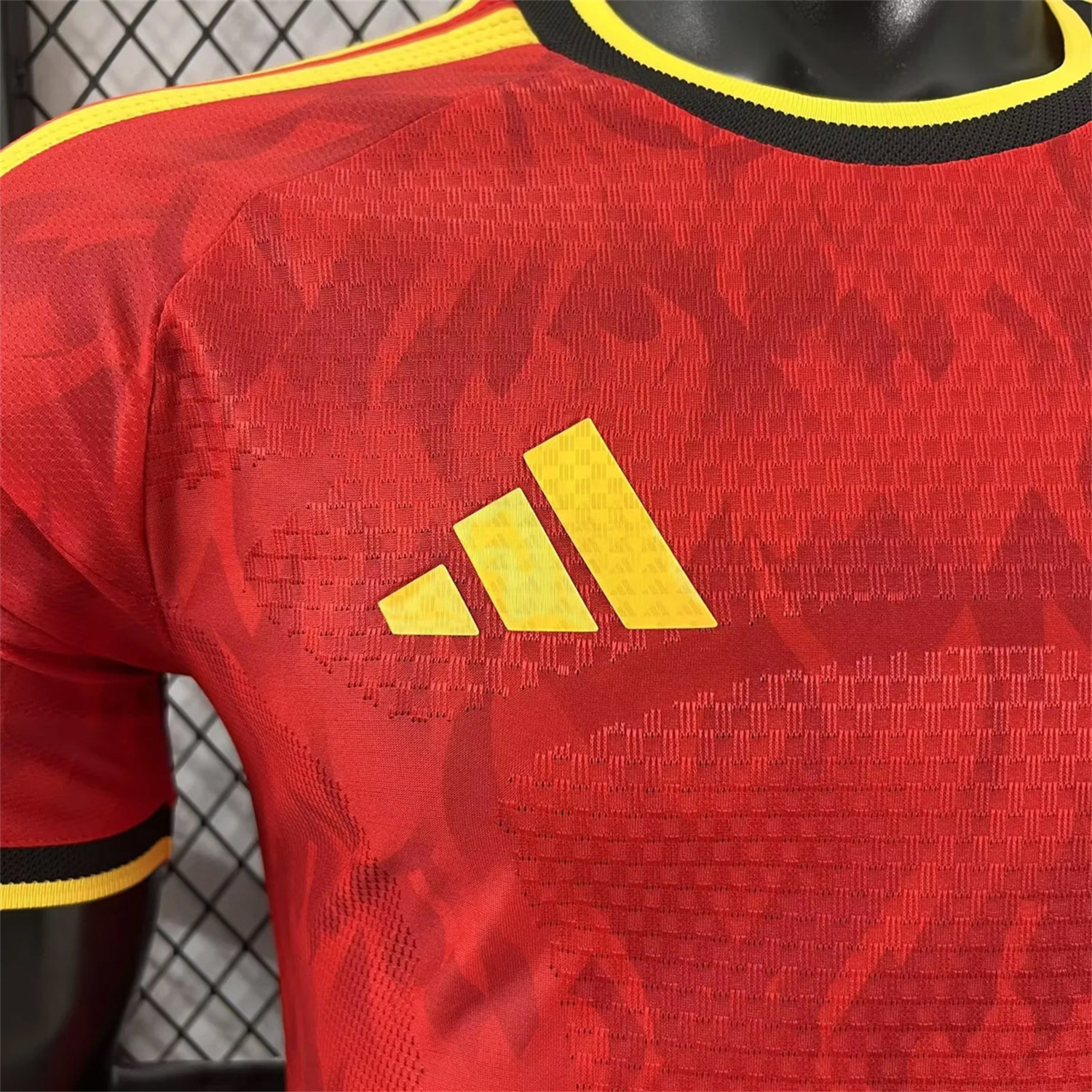 AlphaJersey-Belgium 2026 Home Jersey - Player Version