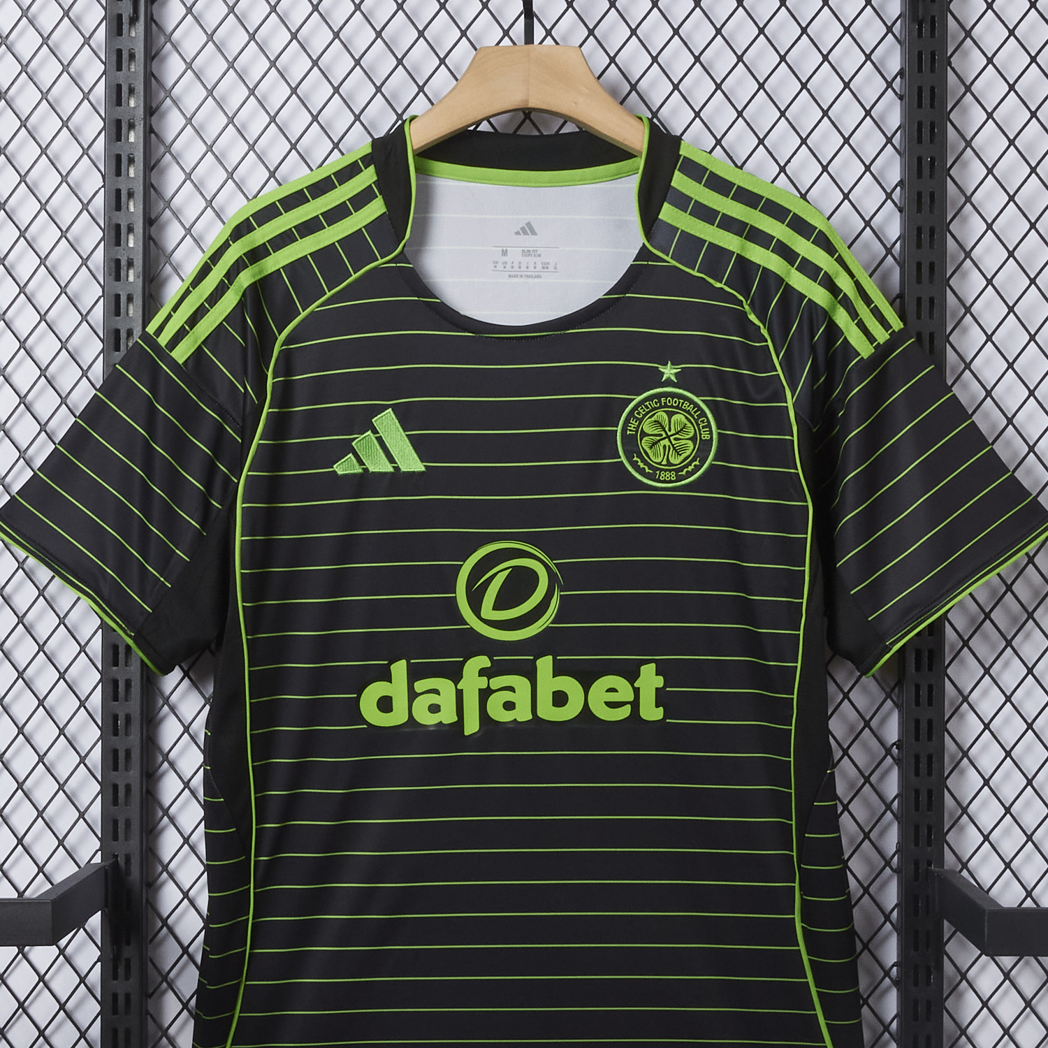 AlphaJersey-Celtic 25-26 Away Green Jersey - Fans Version