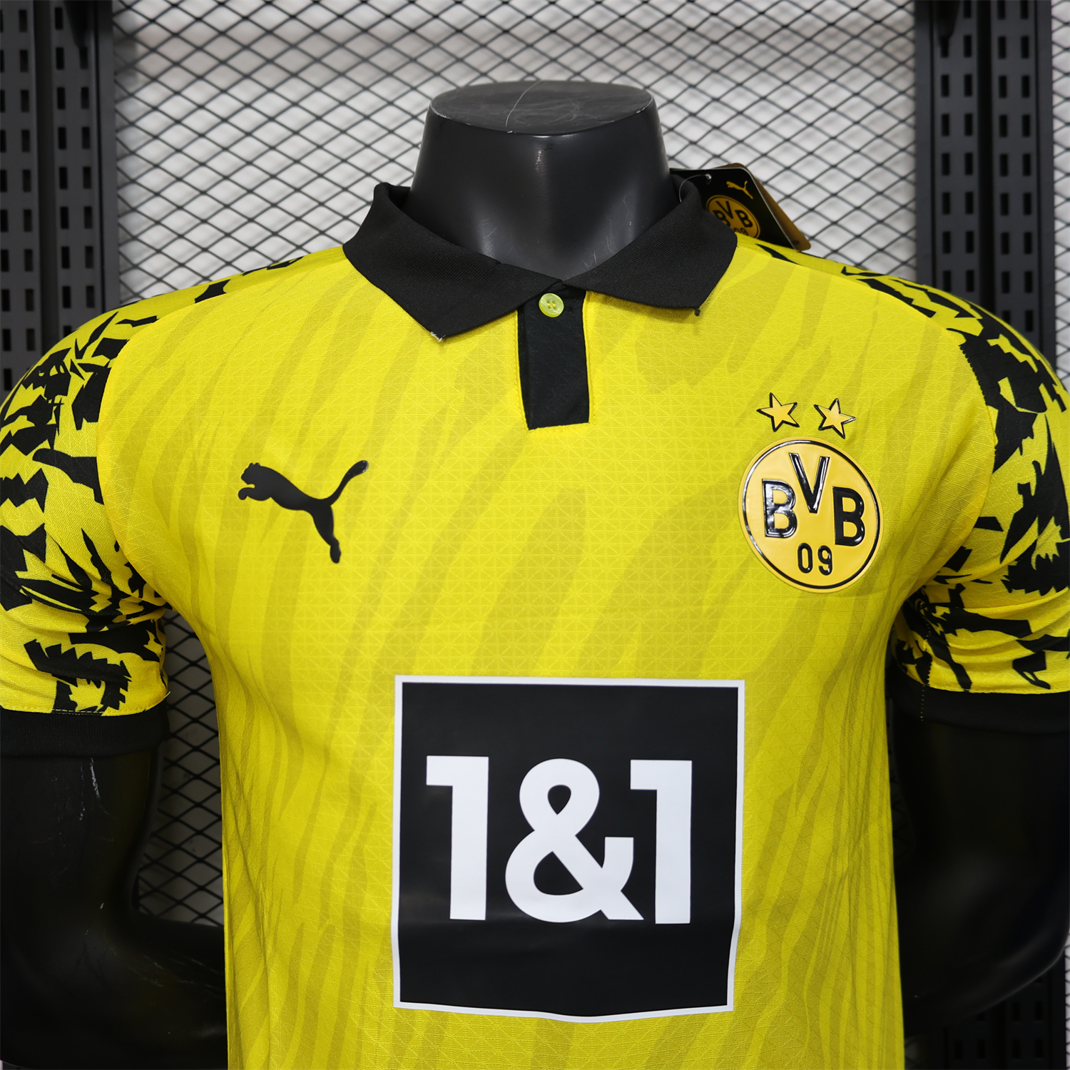 AlphaJersey-Dortmund 25-26 Yellow POLO Special Edition Jersey - Player Version