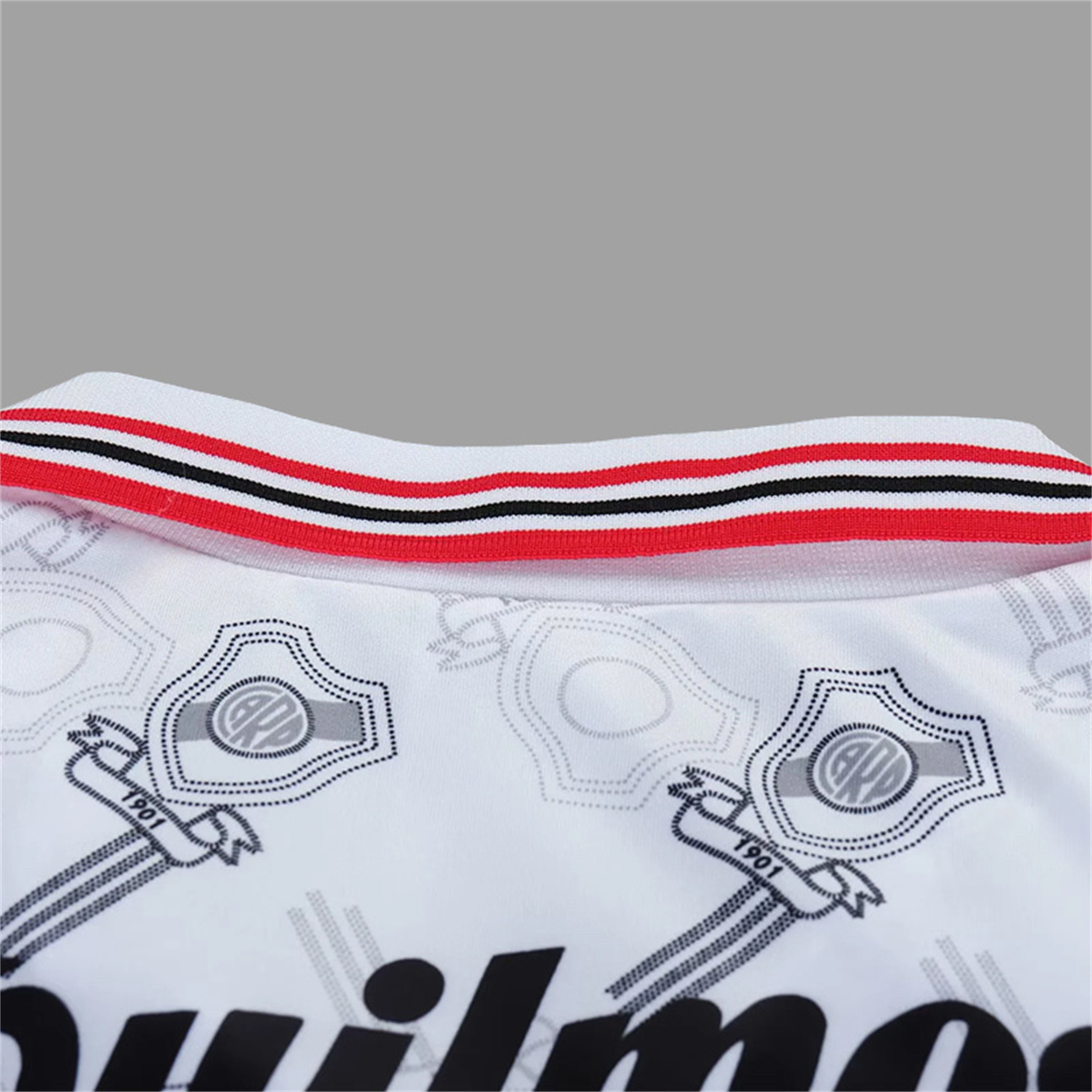 AlphaJersey-Retro River Plate 1996-97 Home Kids Kit