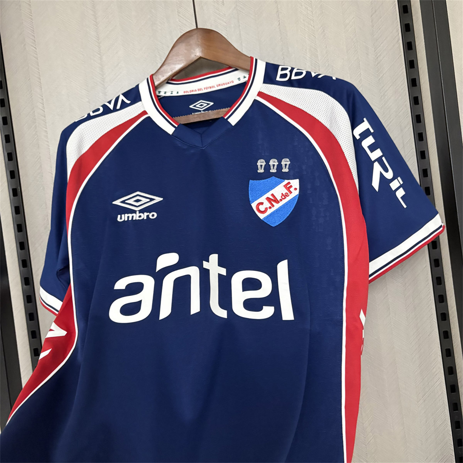 AlphaJersey-Uruguay Nacional Club Nacional de Football 26-27 Blue Goalkeeper Jersey - Fans Version