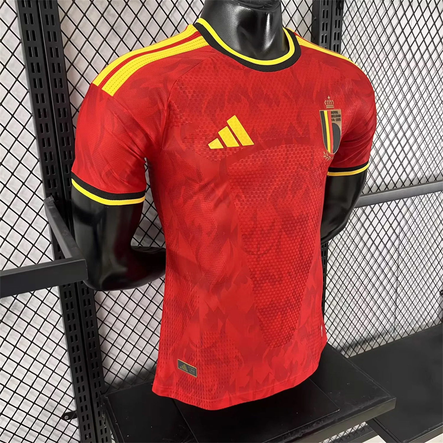 AlphaJersey-Belgium 2026 Home Jersey - Player Version