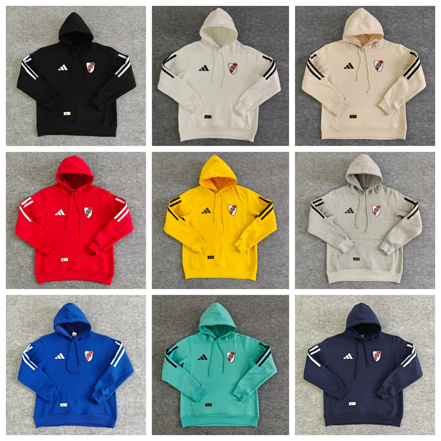 AlphaJersey-River Plate 25-26 Home Unisex Pullover Hoodie