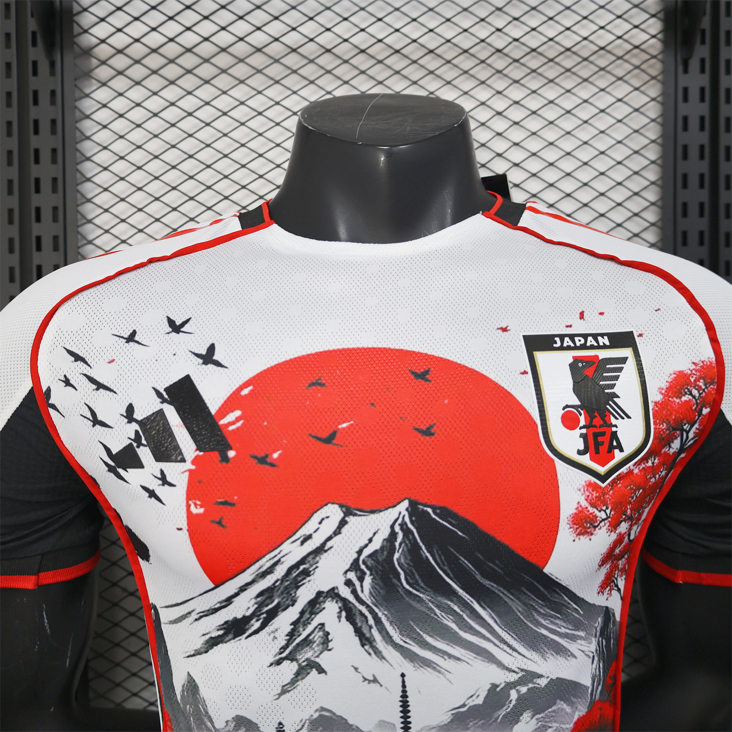 AlphaJersey-Japan 25-26 Red Maple Mount Fuji Special Edition Jersey - Player Version