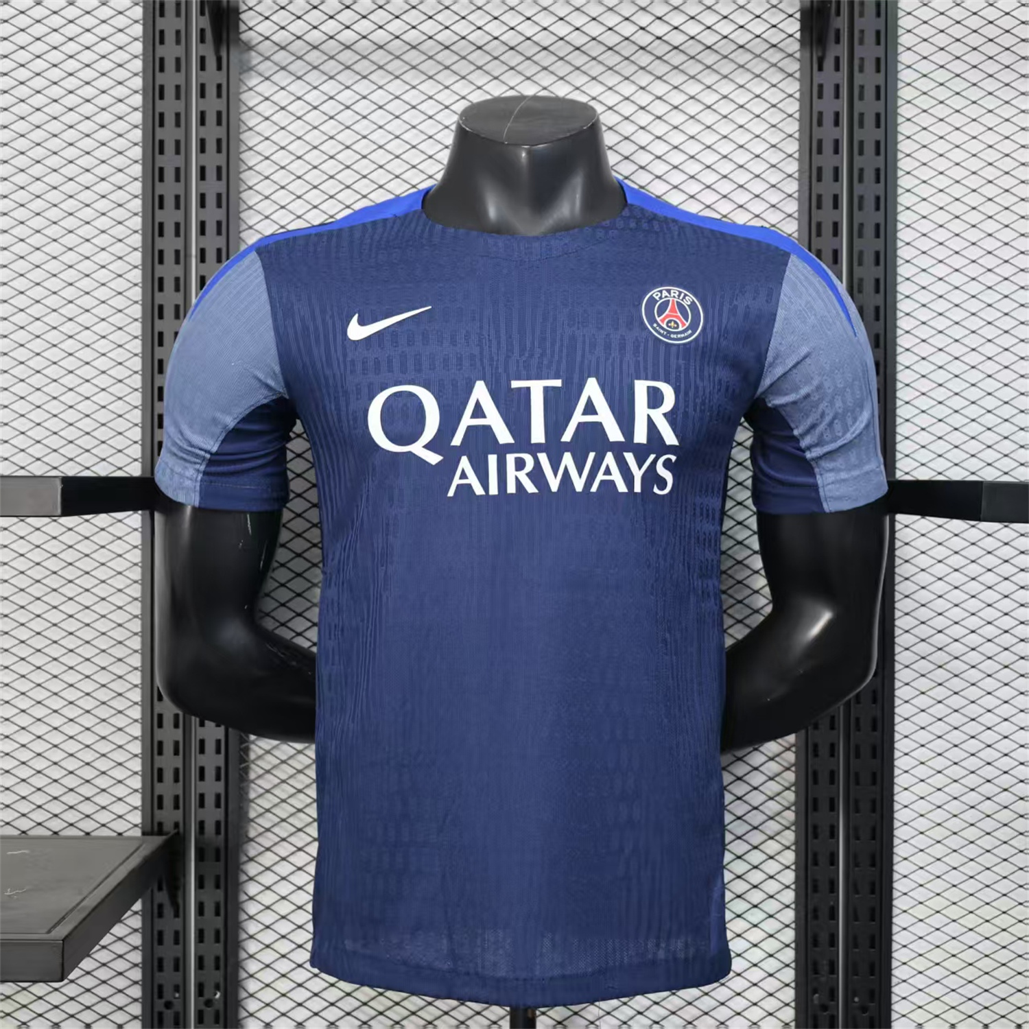 AlphaJersey-Paris Saint-Germain PSG Blue & Grey Special Jersey - Player Version