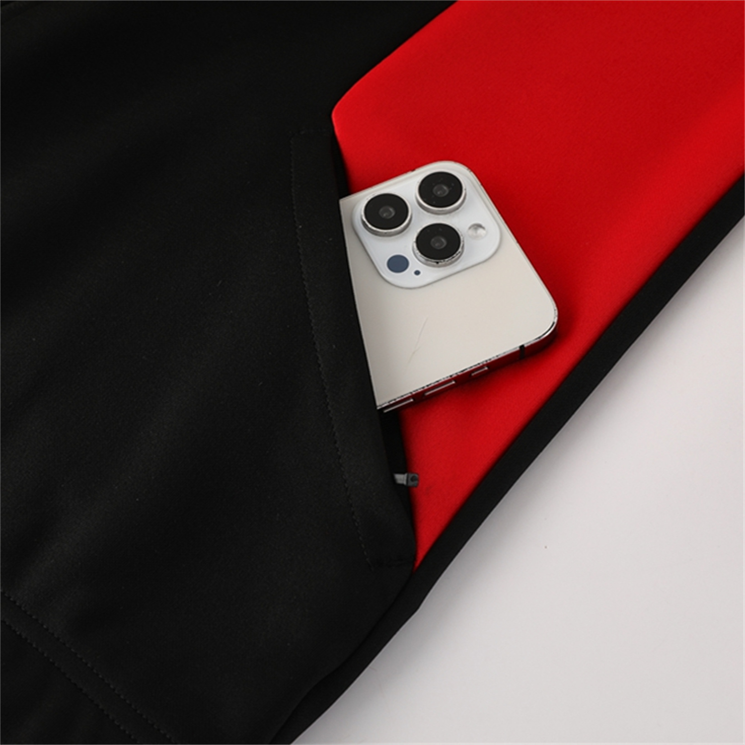 AlphaJersey-AC Milan 25-26 Jacket Training Tracksuit - Black top & Black Pants