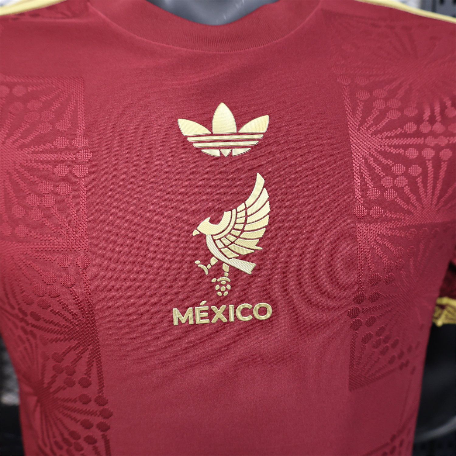 AlphaJersey-Mexico 2025 Gold Cup Red Special Edition Jersey - Player Version
