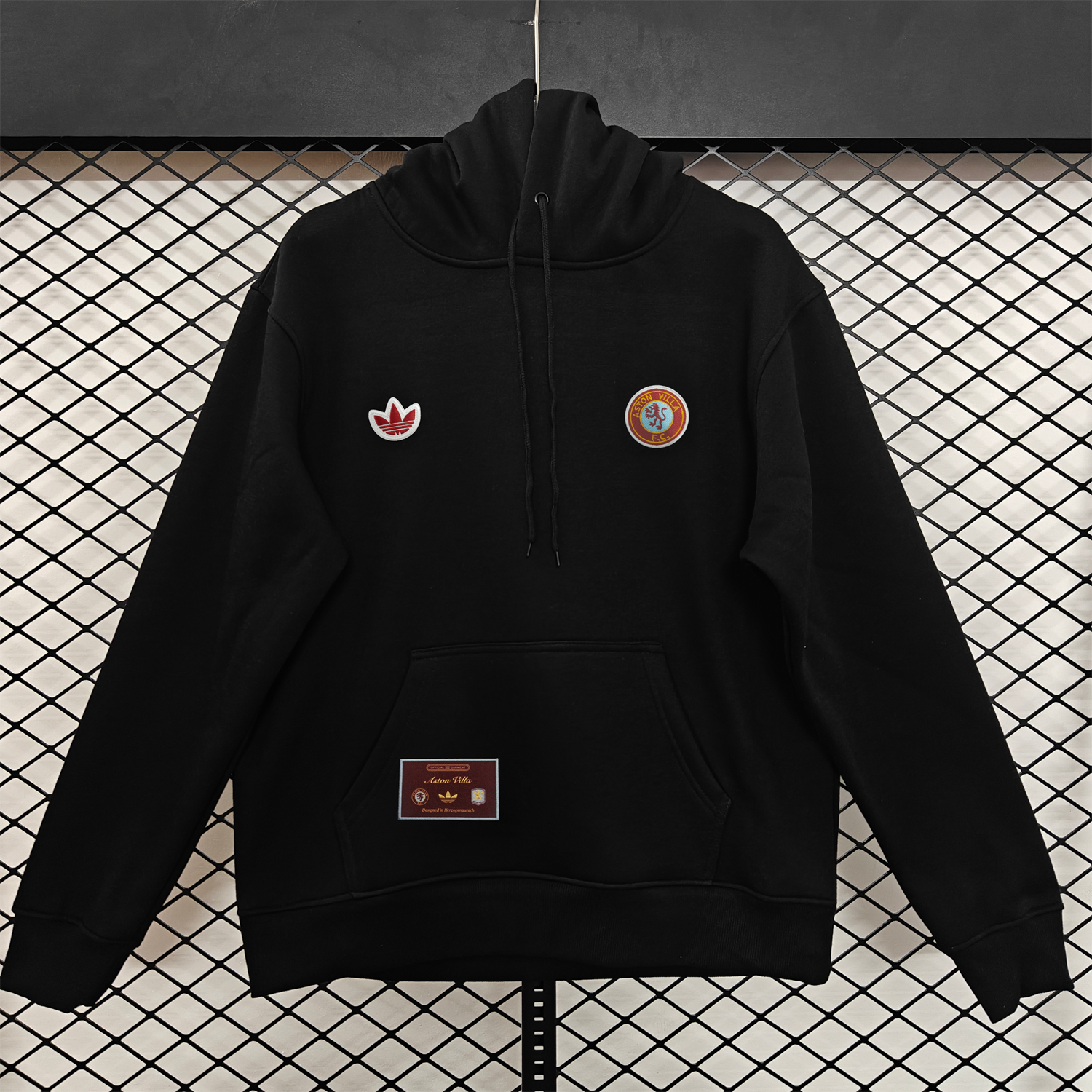 AlphaJersey-Aston Villa 25-26 Originals Terrace Icon Unisex Pullover Hoodie