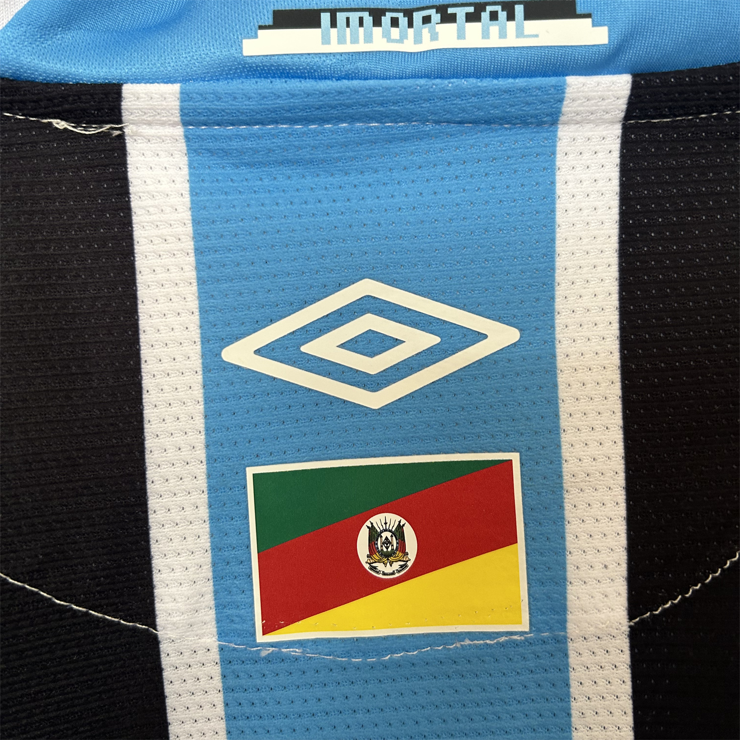 AlphaJersey-Gremio 25-26 Home Jersey With Sponsors - Fans Version