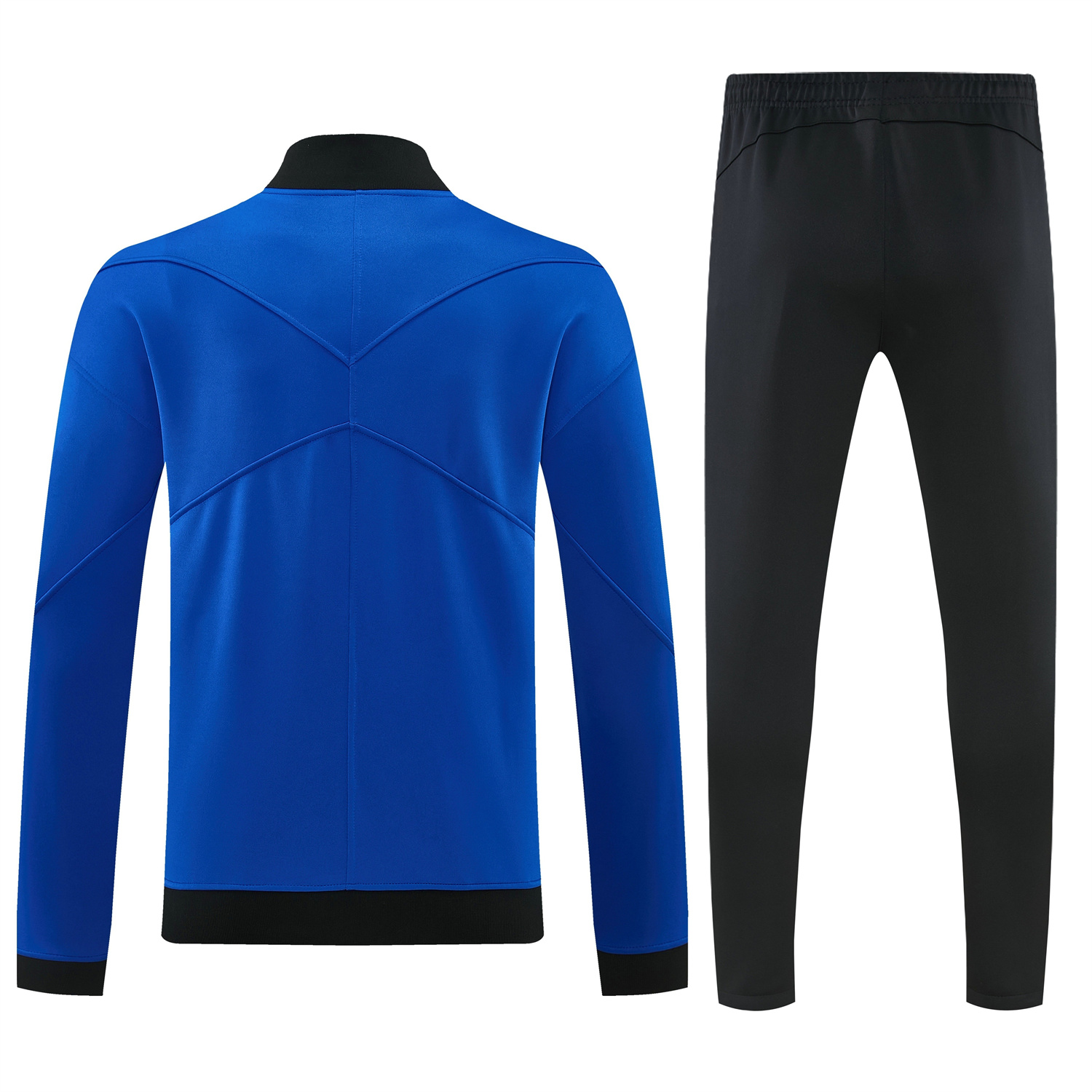AlphaJersey-Inter Milan 25-26 Jacket Training Tracksuit - Ocean Blue Jackets & Black Pants