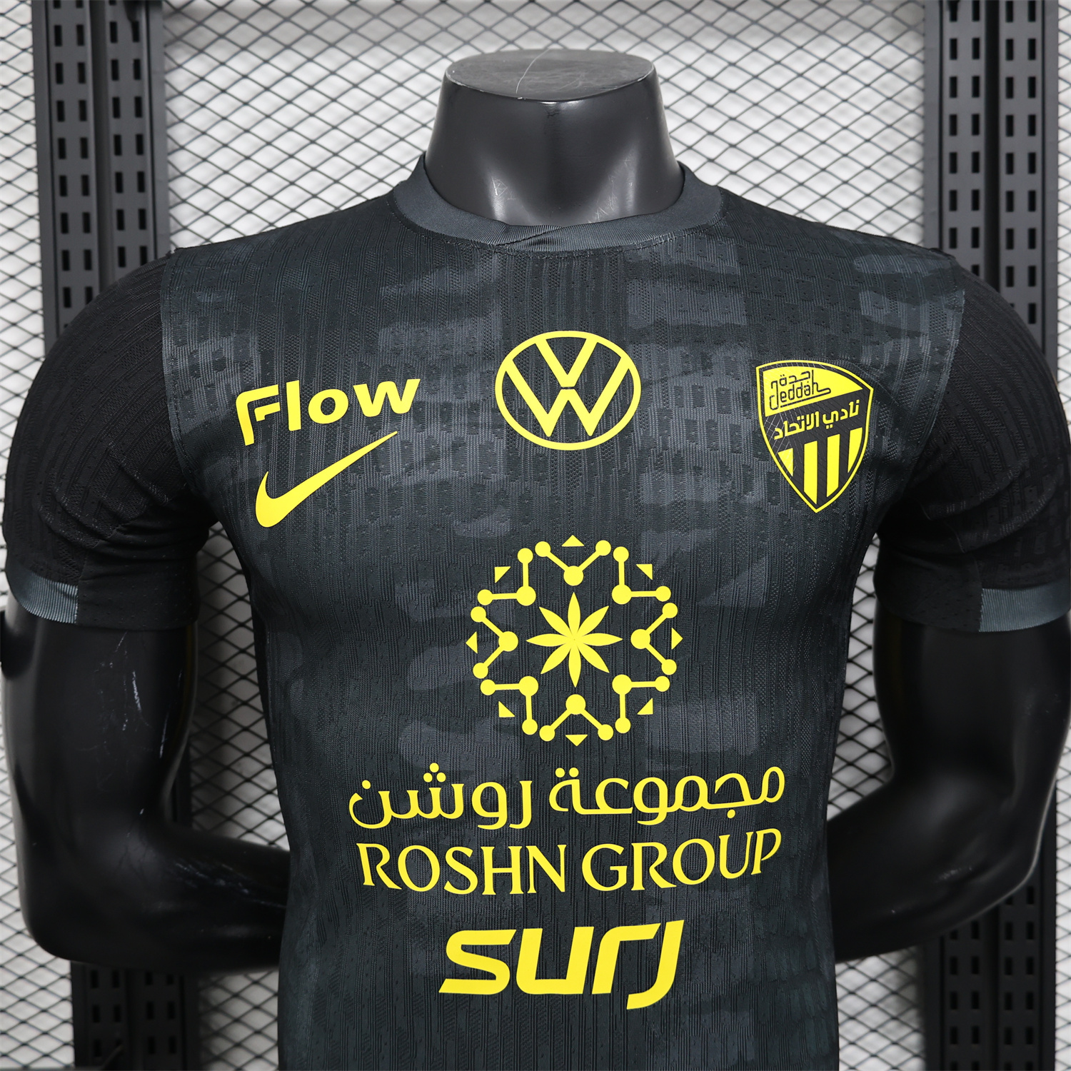 AlphaJersey-Al Ittihad Jeddah United 25-26 Third Jersey With Chest Sponsor - Player Version