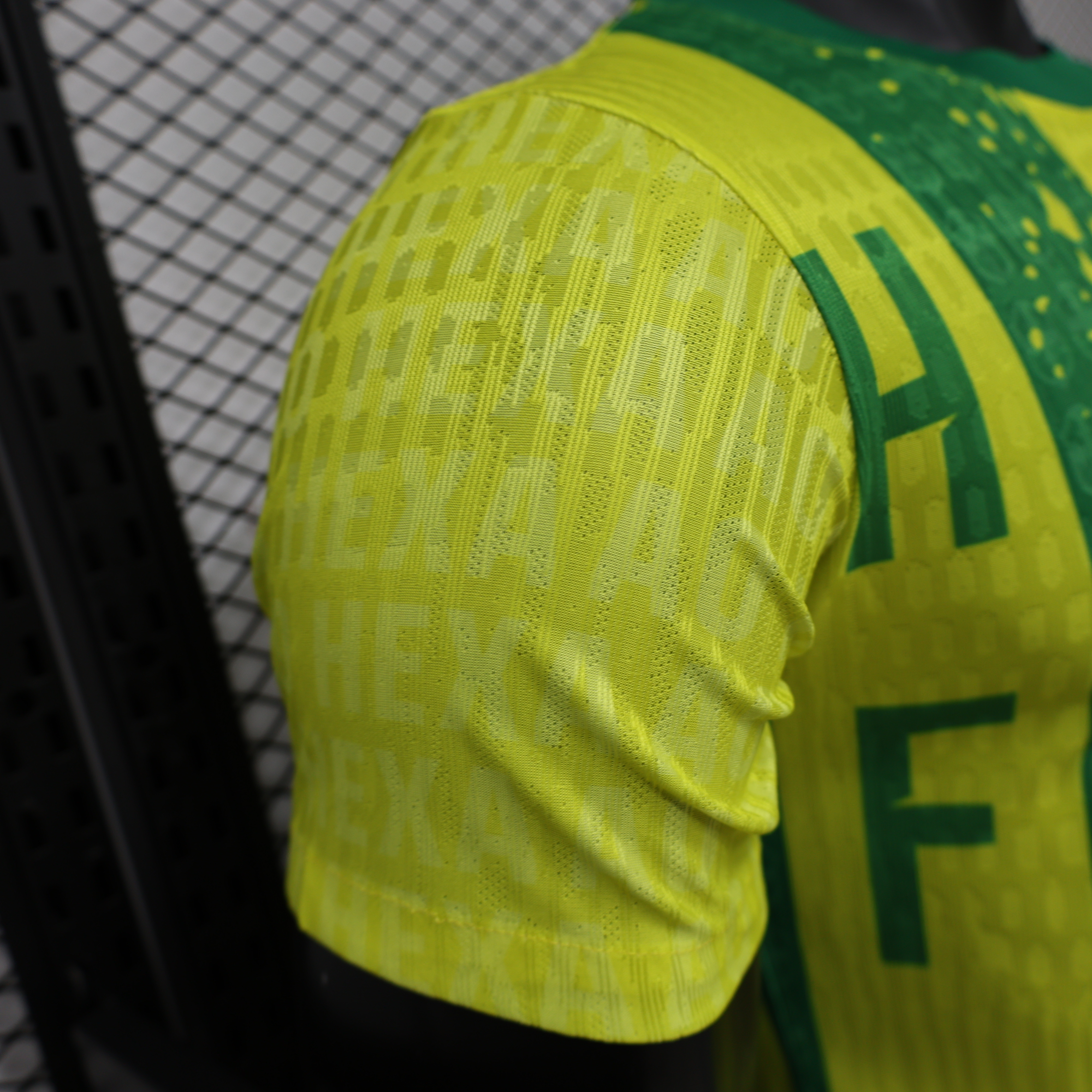 AlphaJersey-Brazil 2026 Yellow And Green Special Jersey - Player Version