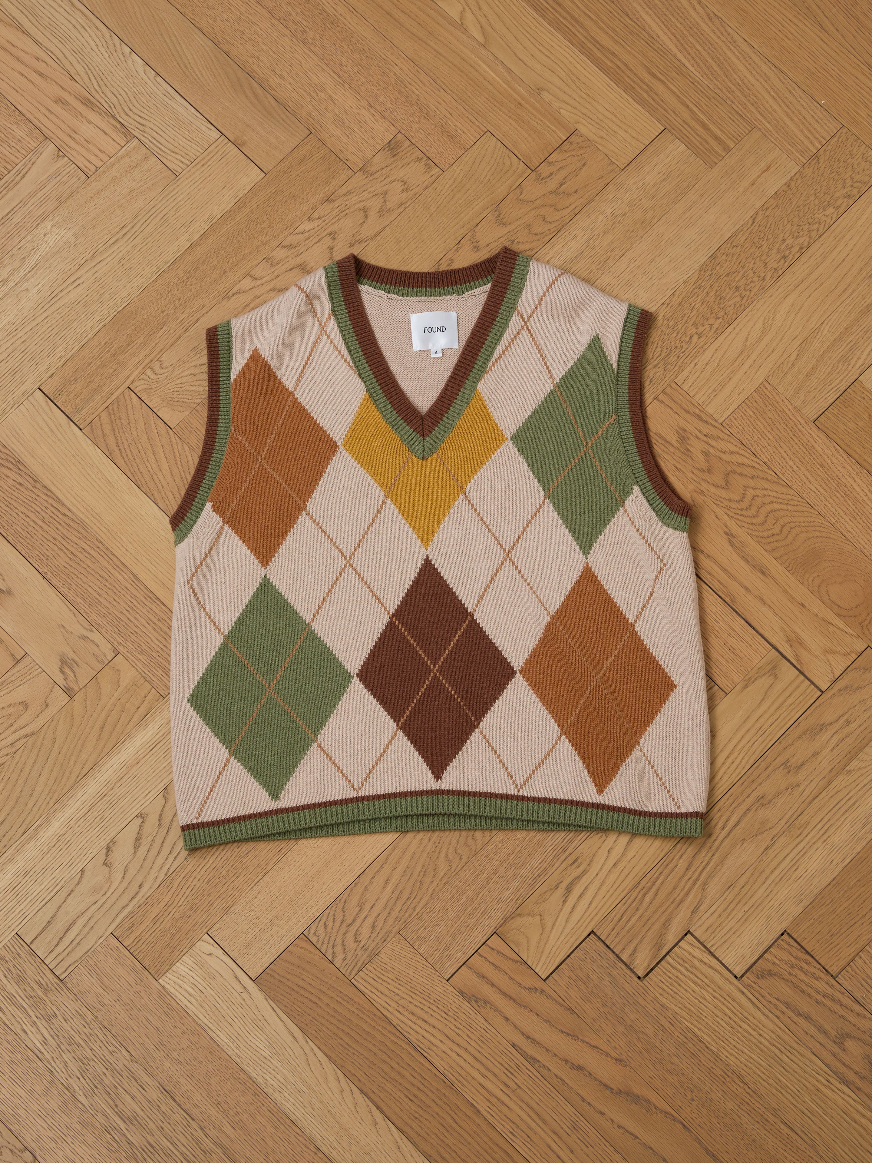 Argyle Knit Vest | Modern Menswear by yycbvcnbmmnbm