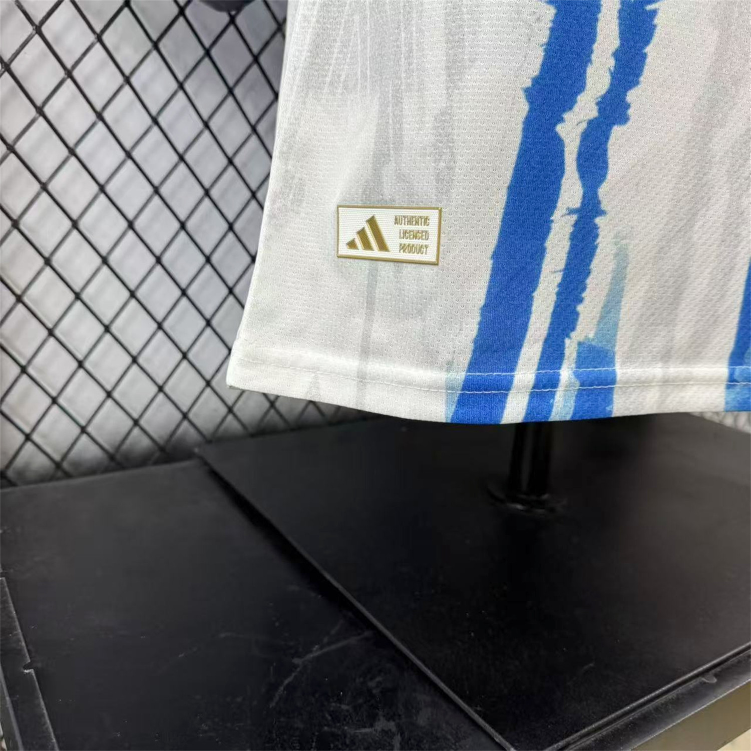 AlphaJersey-Argentina 2026 Blue And White Twill Special Jersey - Player Version
