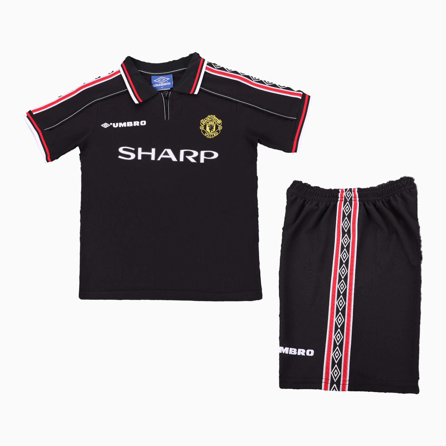 AlphaJersey-Retro Manchester United 1998-99 Away Kids Kit
