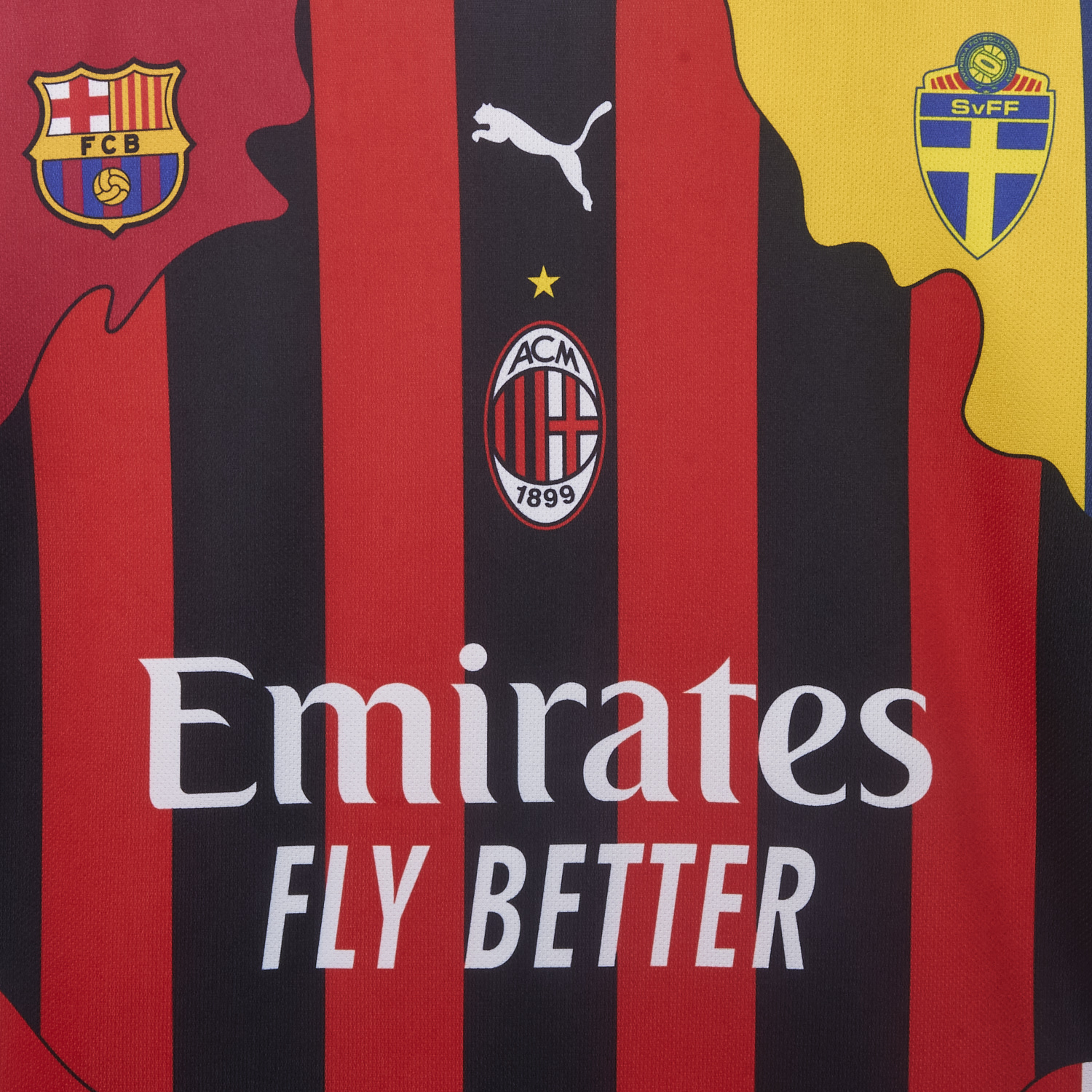 AlphaJersey-Zlatan Ibrahimović Career Commemorative Jersey - Fans Version - AC Milan Inter Milan Barcelona Ajax Paris Saint-Germain PSG Sweden