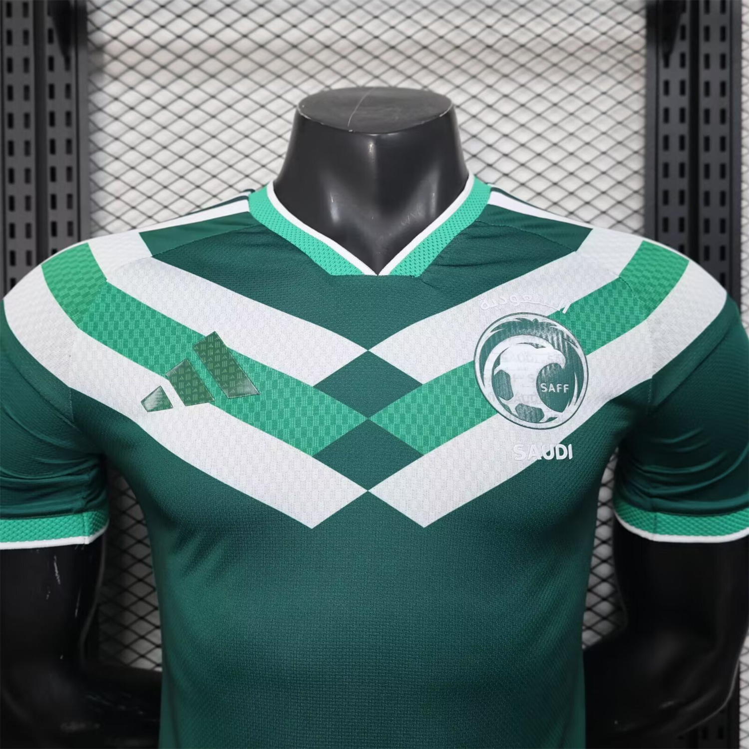 AlphaJersey-Saudi Arabia 2026 Shoulder Stripes Special Jersey - Player Version