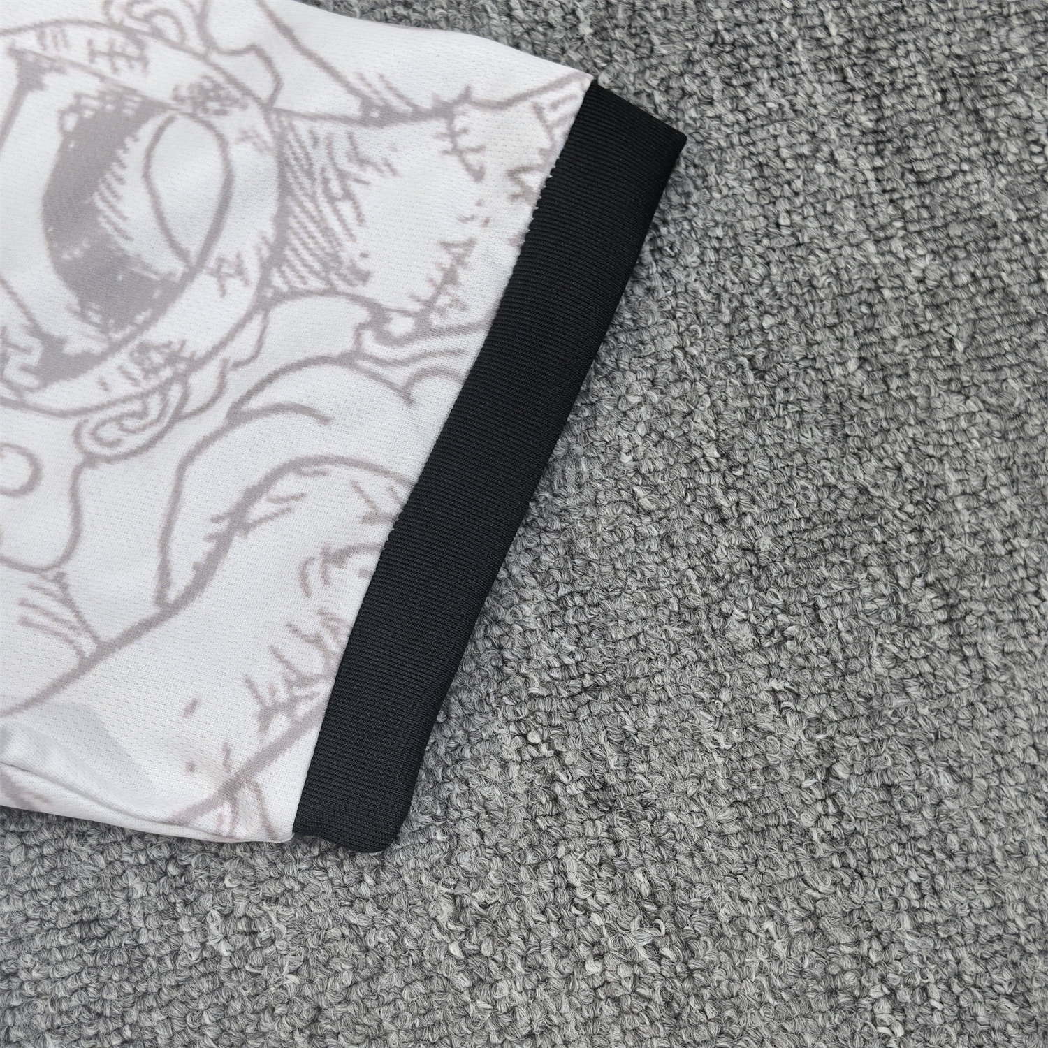 AlphaJersey-Japan 25-26 One Piece Gear 5 White Jersey - Fans Version