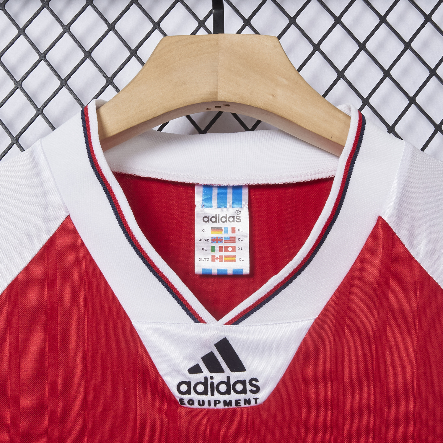 AlphaJersey-Retro Arsenal 92-94 Home Long Sleeves Jersey