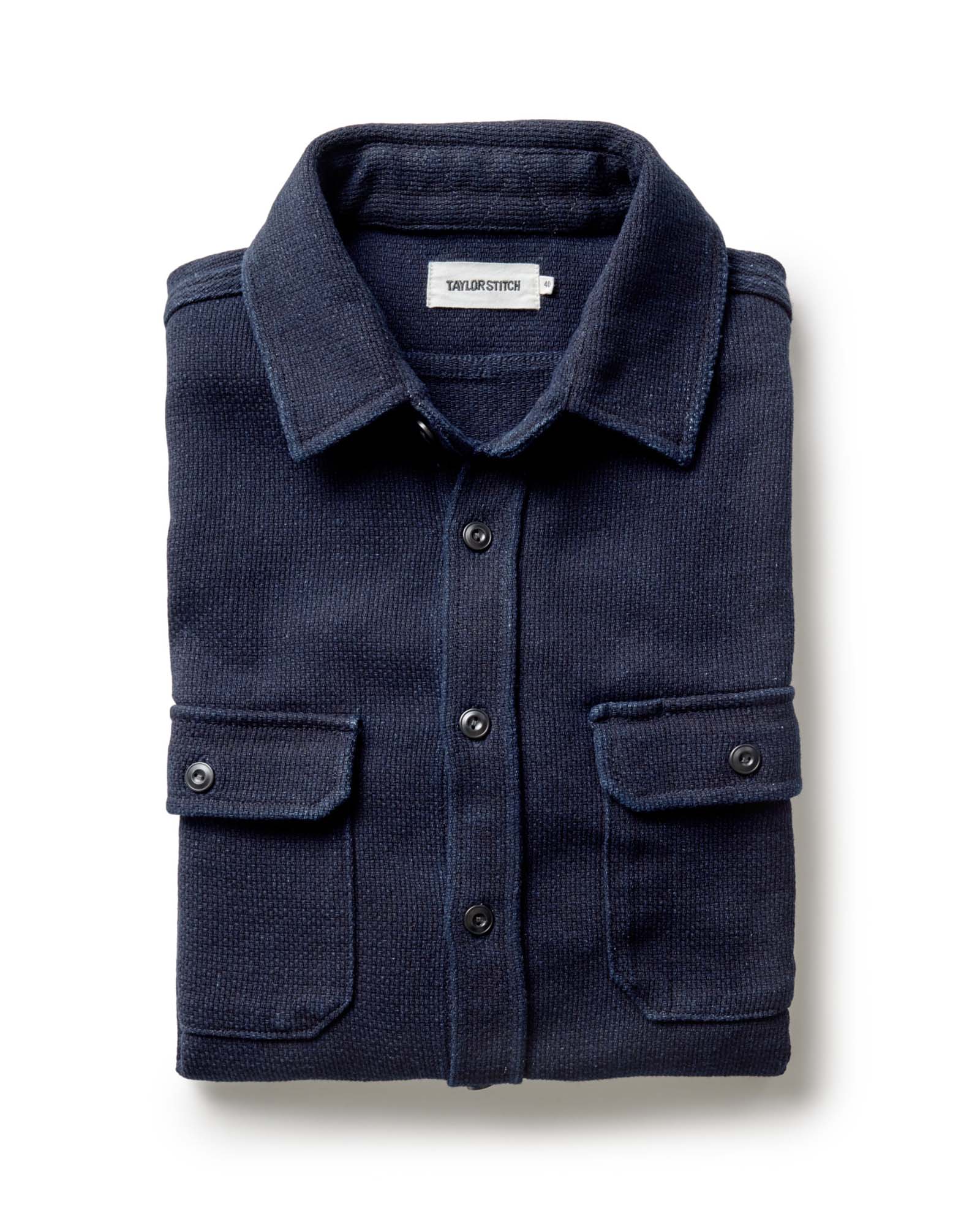 The Division Shirt in Rinsed Indigo | Modern Menswear by yycbvcnbmmnbm
