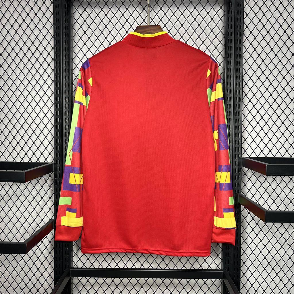 AlphaJersey-Retro England 1996 Goalkeeper Long Sleeve Jersey