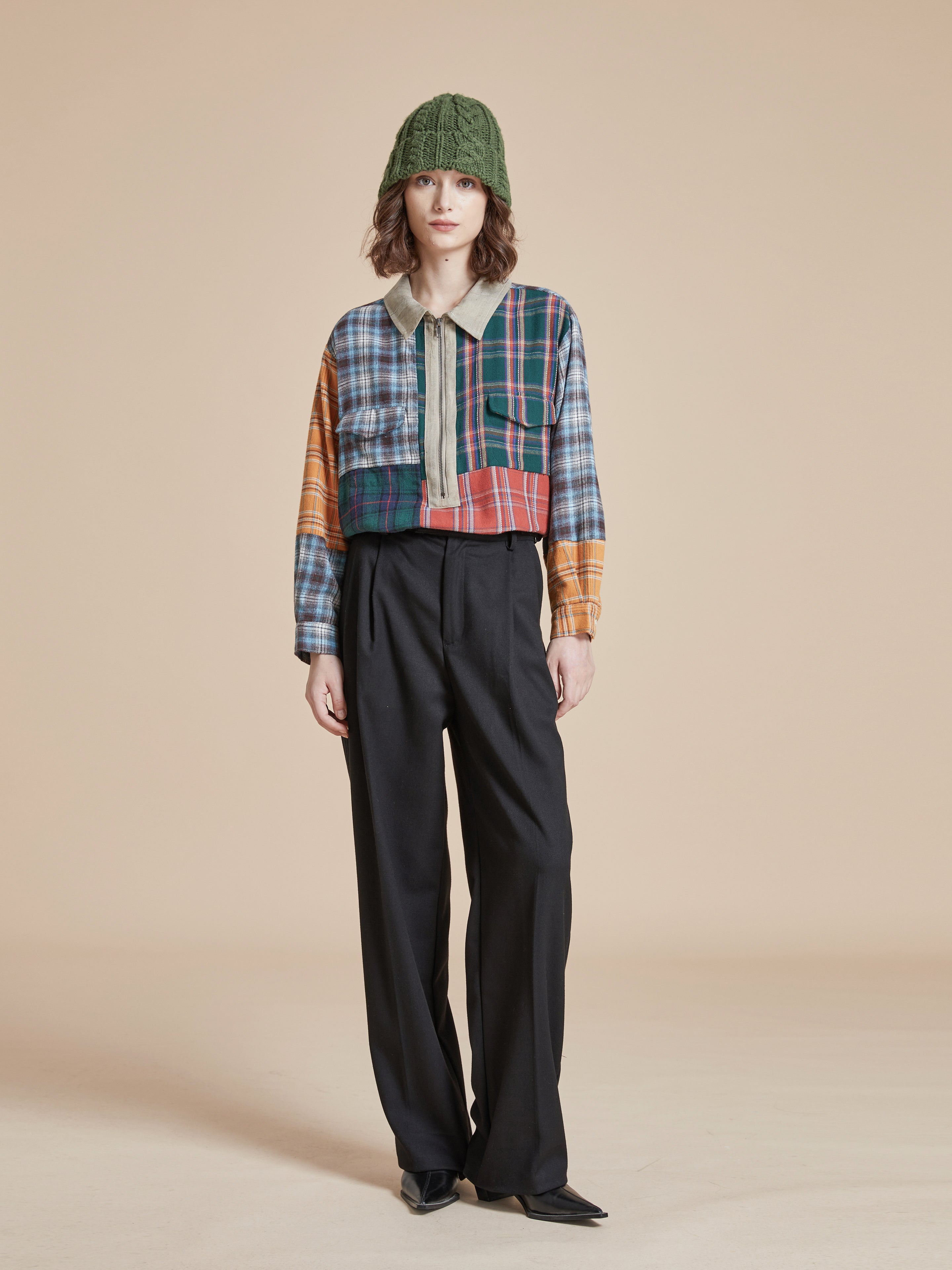 Multi Plaid Tartan Shirt | Modern Menswear by yycbvcnbmmnbm