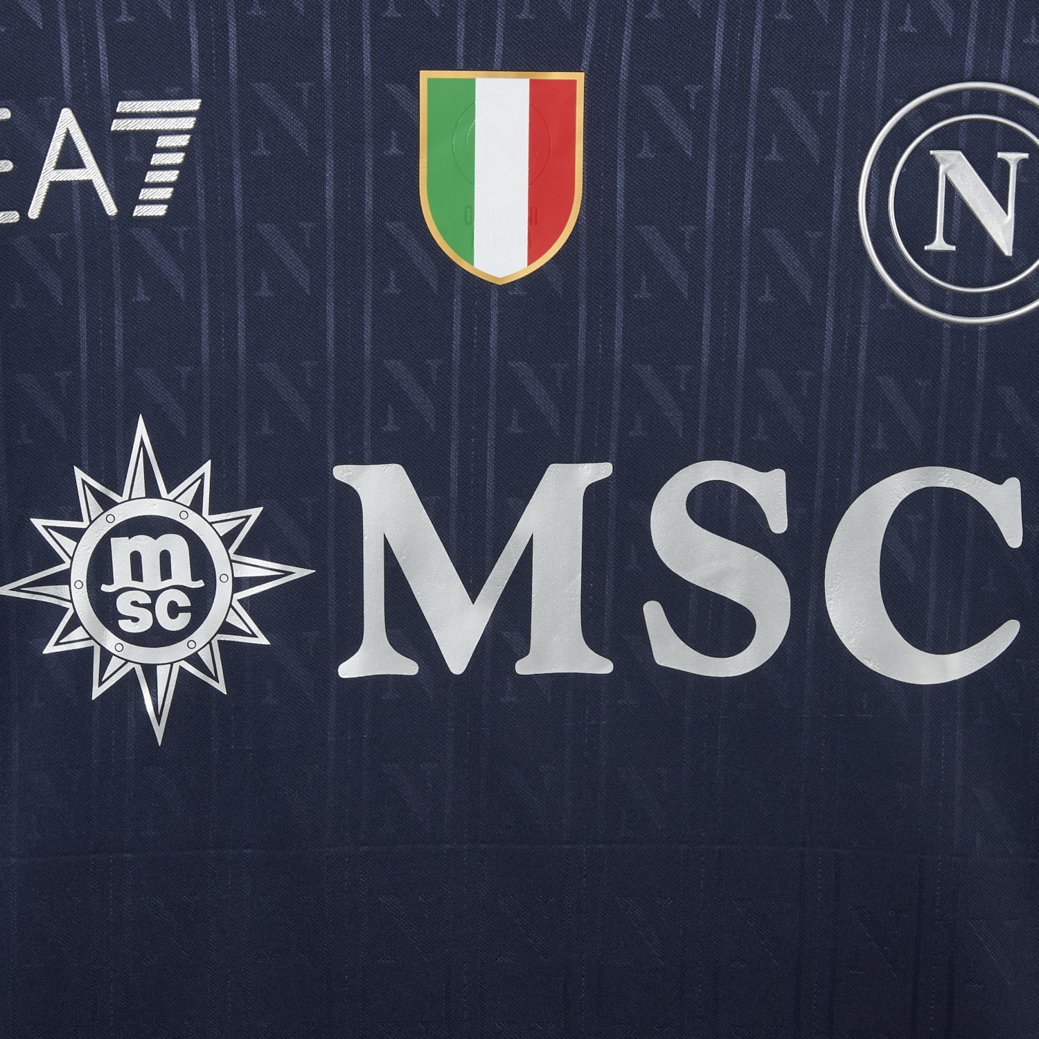 AlphaJersey-Napoli 25-26 European Third Deep Blue Jersey - Fans Version