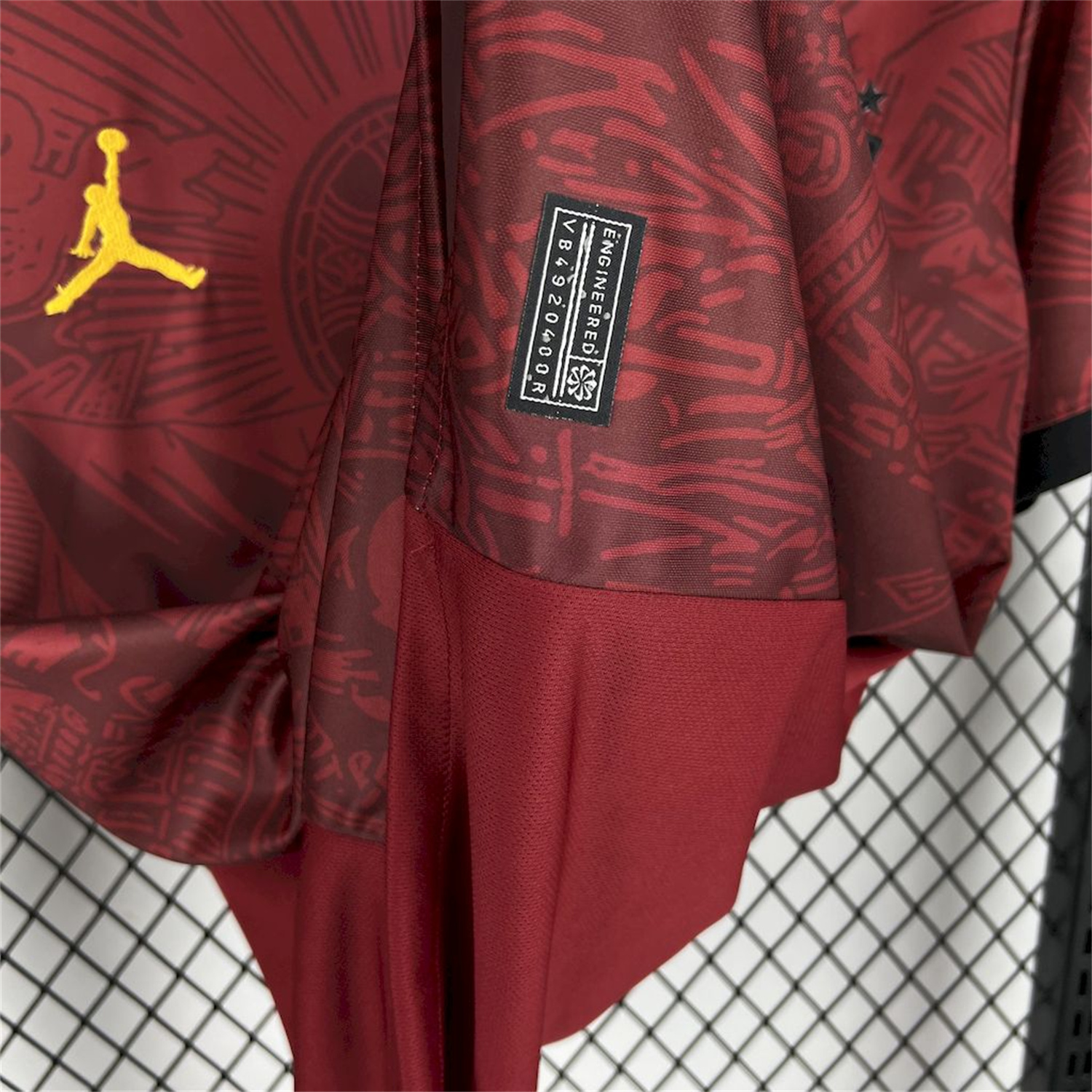 AlphaJersey-Brazil 25-26 Jordan Maroon Deep Red Special Edition Jersey - Fans Version